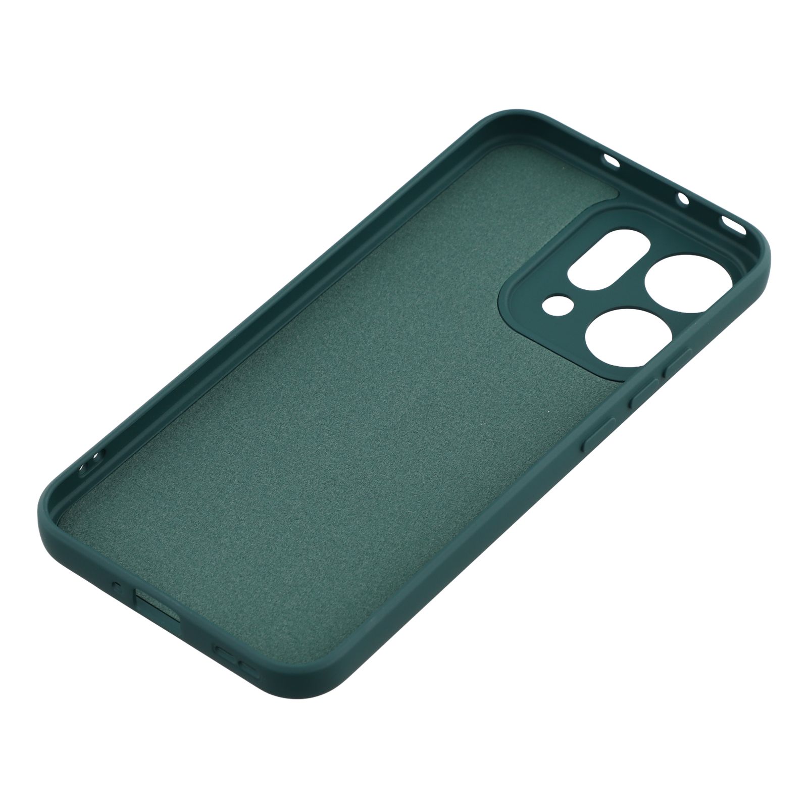 Stødsikker Cover TPU Oppo Reno 14 Mørkegrøn