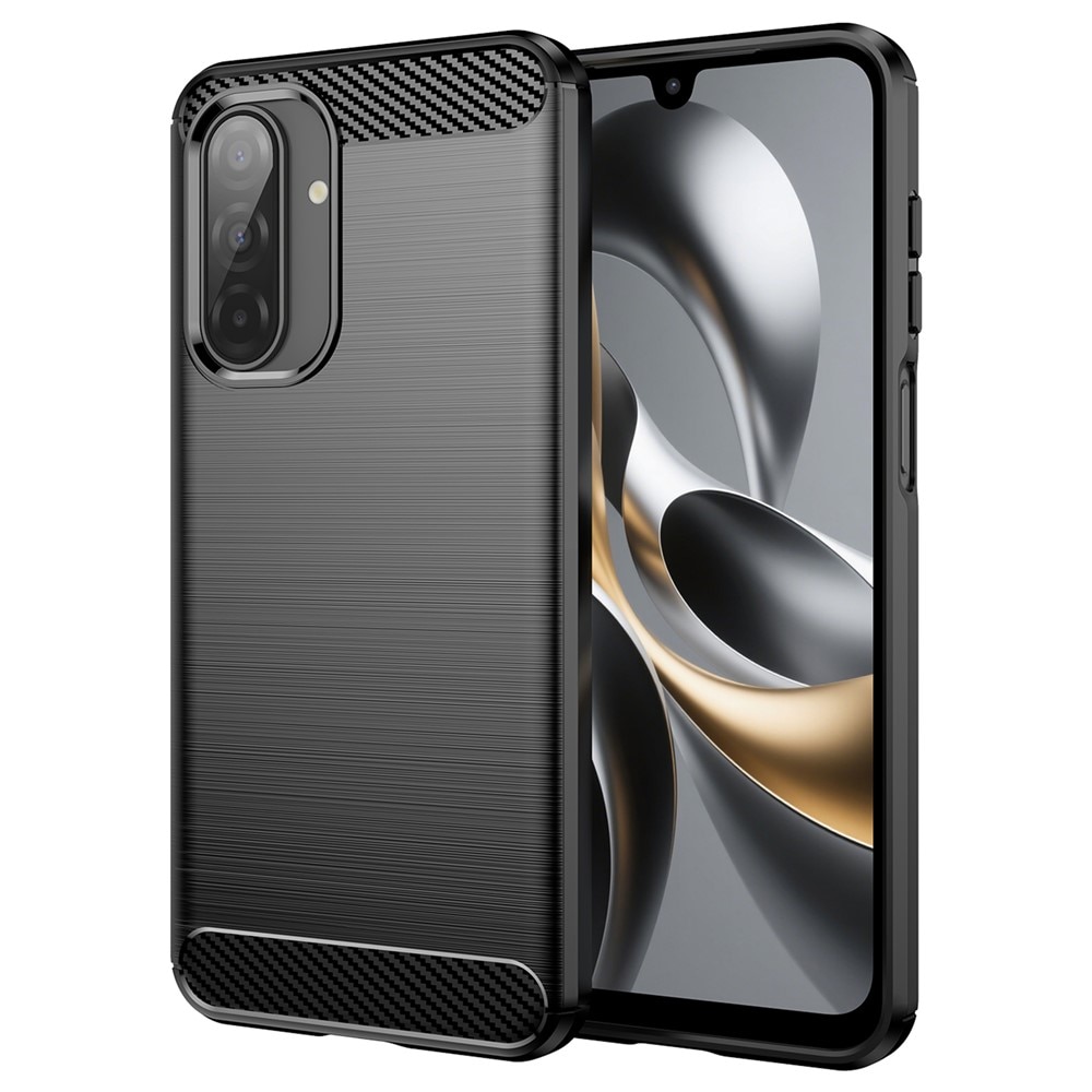 Samsung Galaxy A17 Cover TPU Brushed Sort