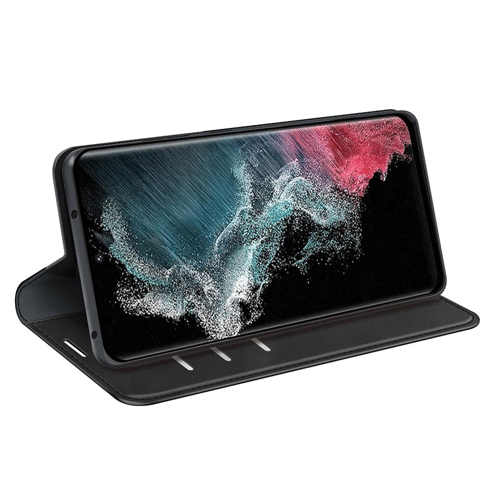 Samsung Galaxy S23 Ultra Slim Mobiltaske Sort