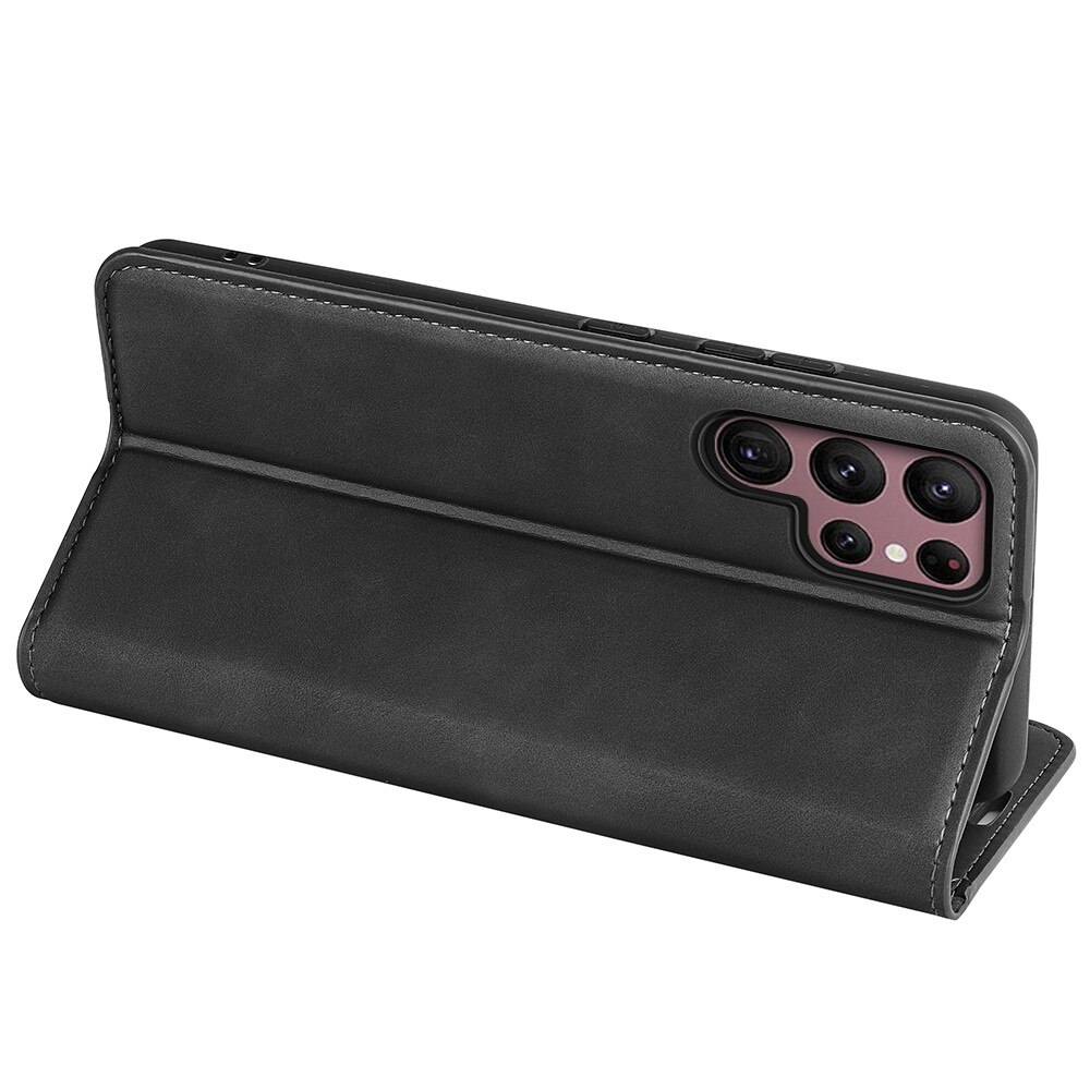 Samsung Galaxy S23 Ultra Slim Mobiltaske Sort