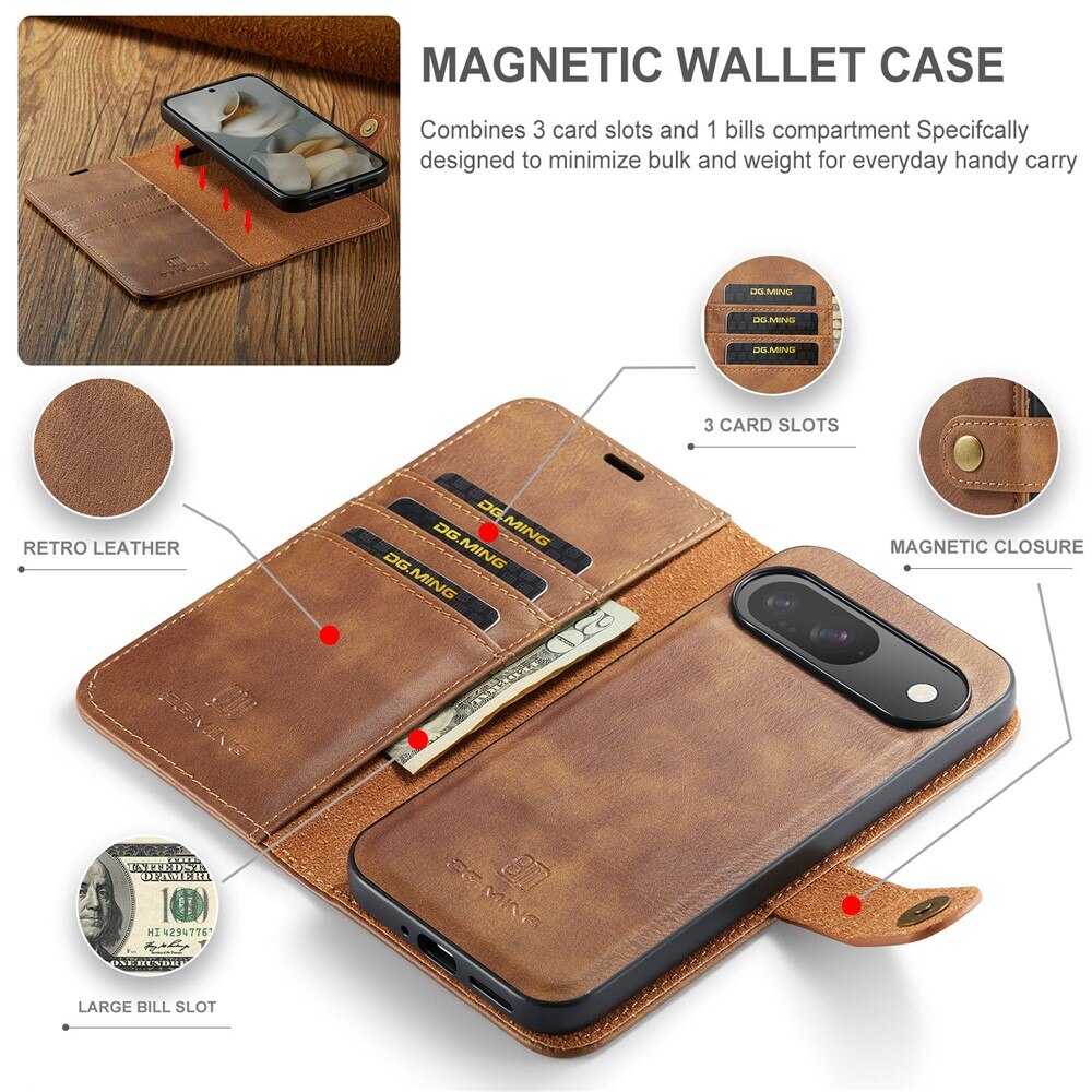 Magnet Wallet Google Pixel 10 Pro Cognac
