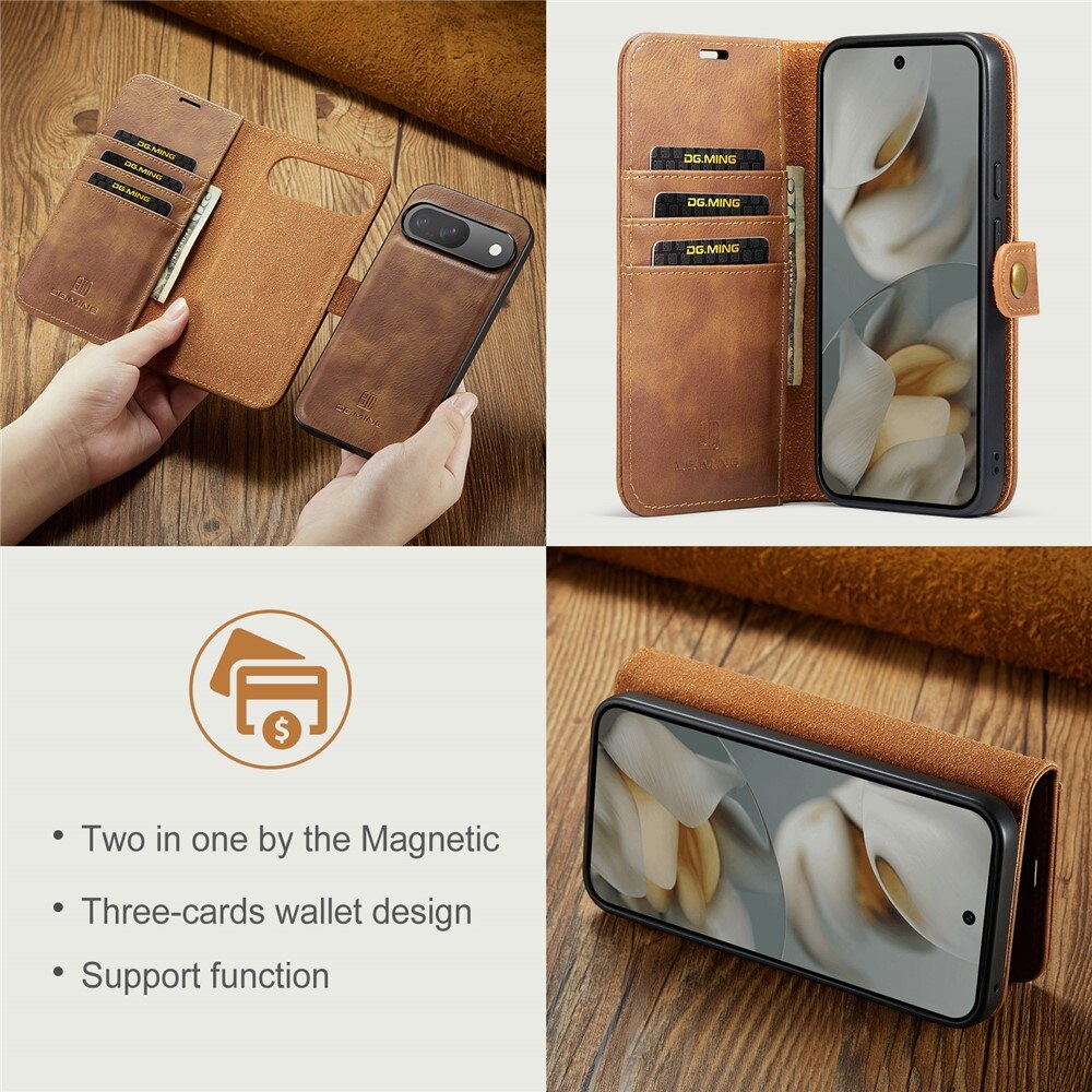 Magnet Wallet Google Pixel 10 Pro Cognac