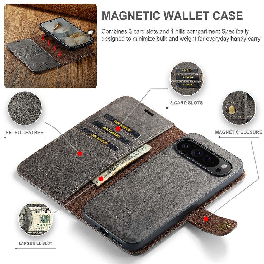 Magnet Wallet Google Pixel 10 Pro XL Brown