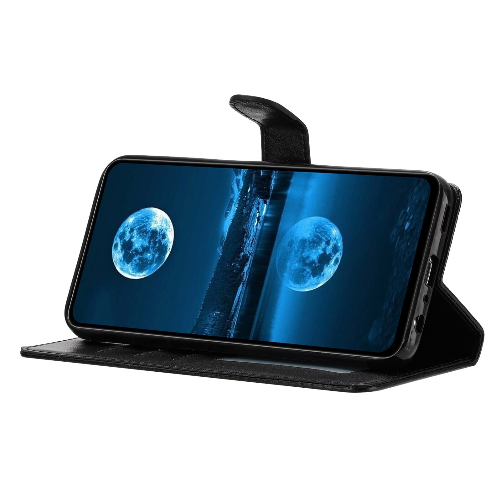 Læderetui Samsung Galaxy S25 FE Sort