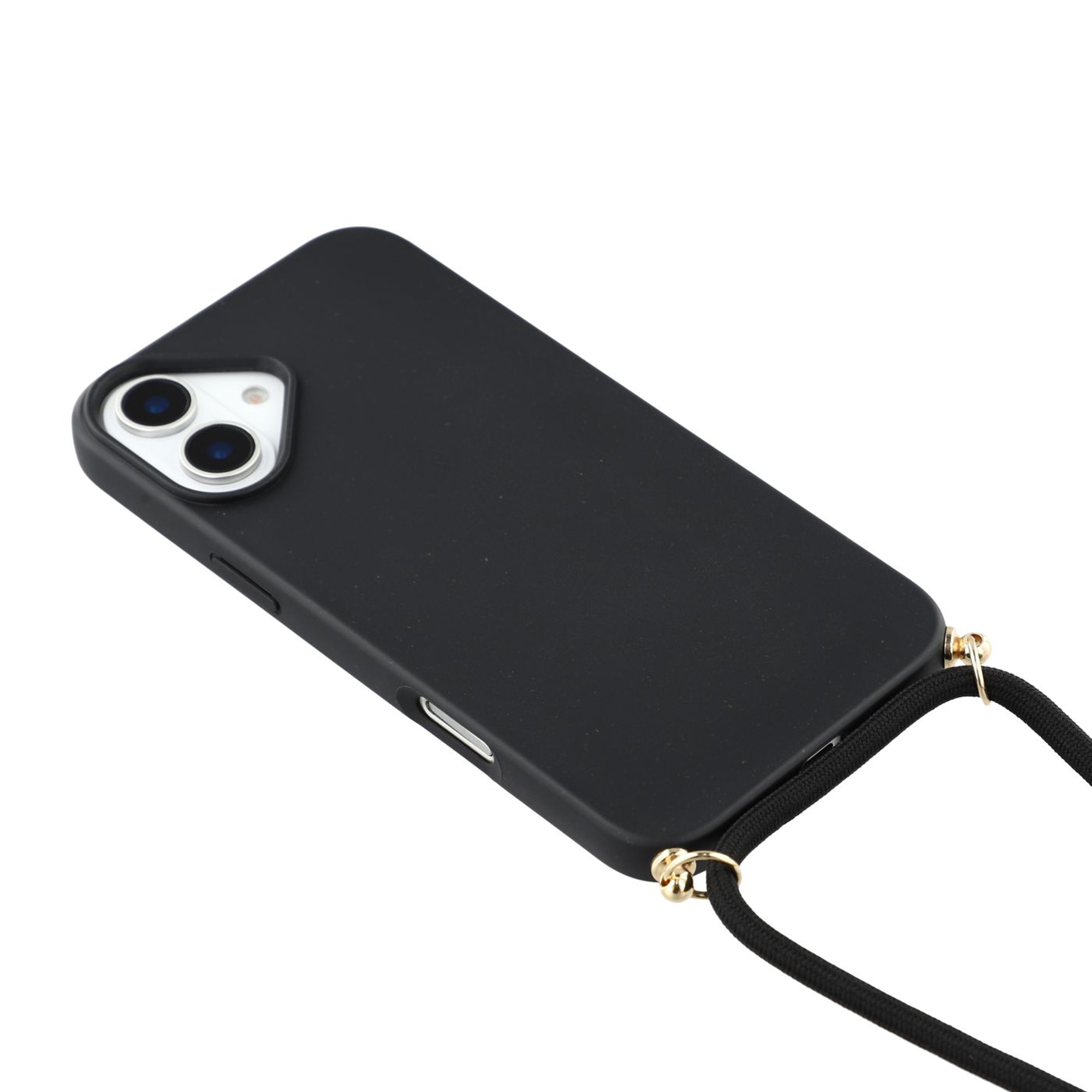 Cover halskæde strop iPhone 17 sort