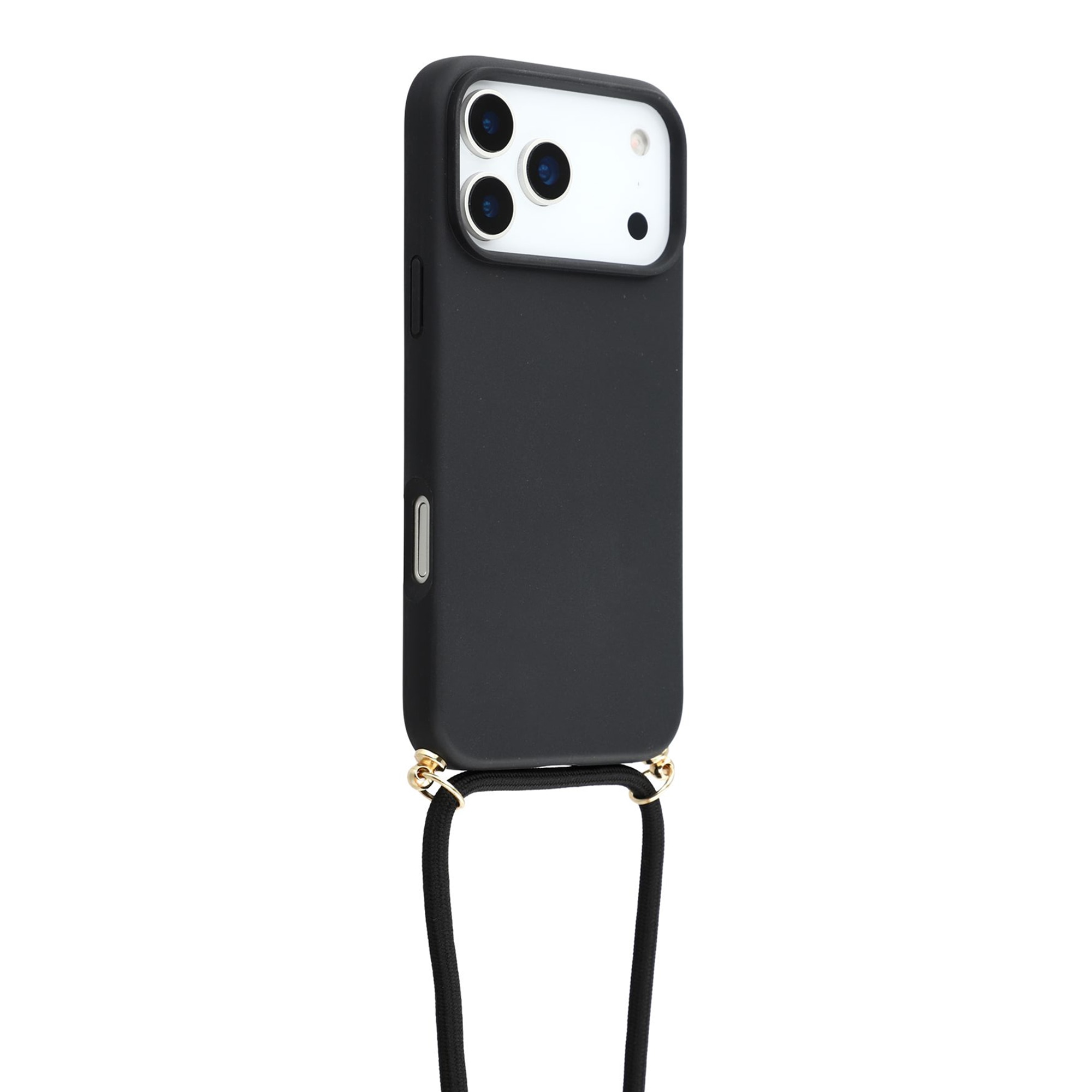 Cover halskæde strop iPhone 17 Pro Max sort