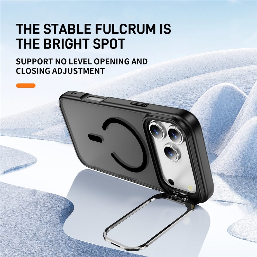 Hybridcover Kickstand MagSafe iPhone 17 Pro Max Sort