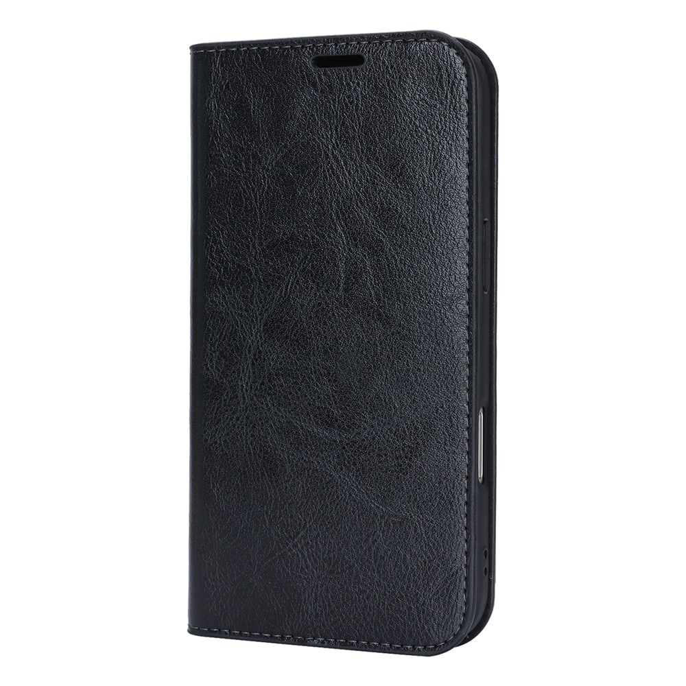 Mobiltaske Ægte Læder iPhone 17 Air Sort