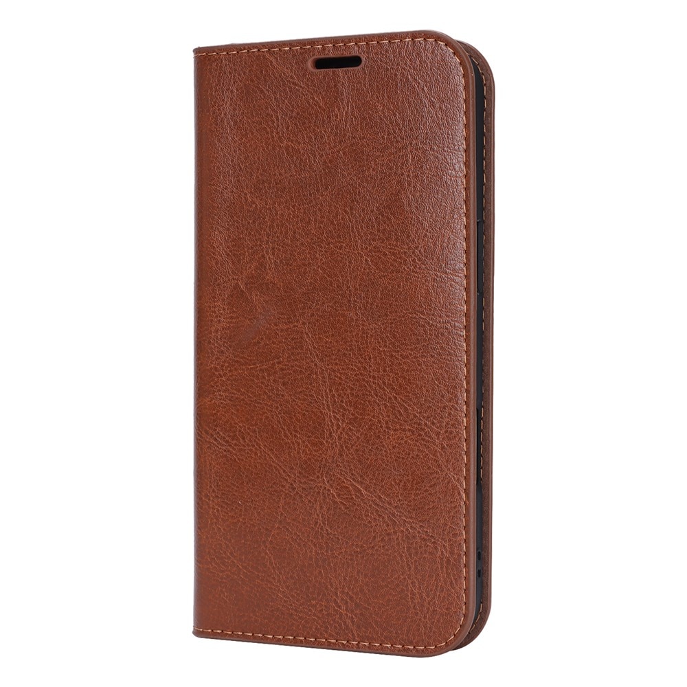 Mobiltaske Ægte Læder iPhone 17 Air Sort