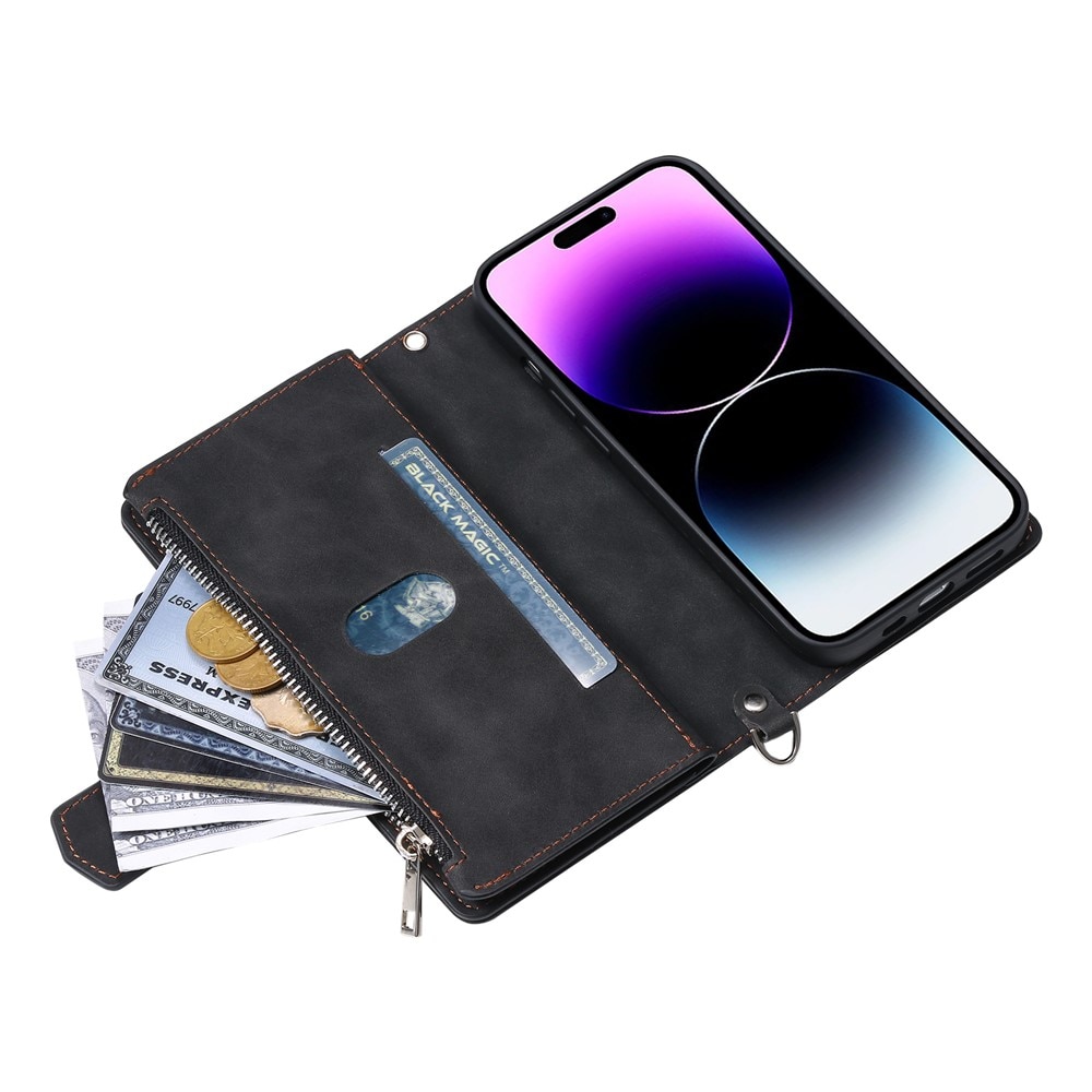 Pung Taske iPhone 17 Quilted Sort