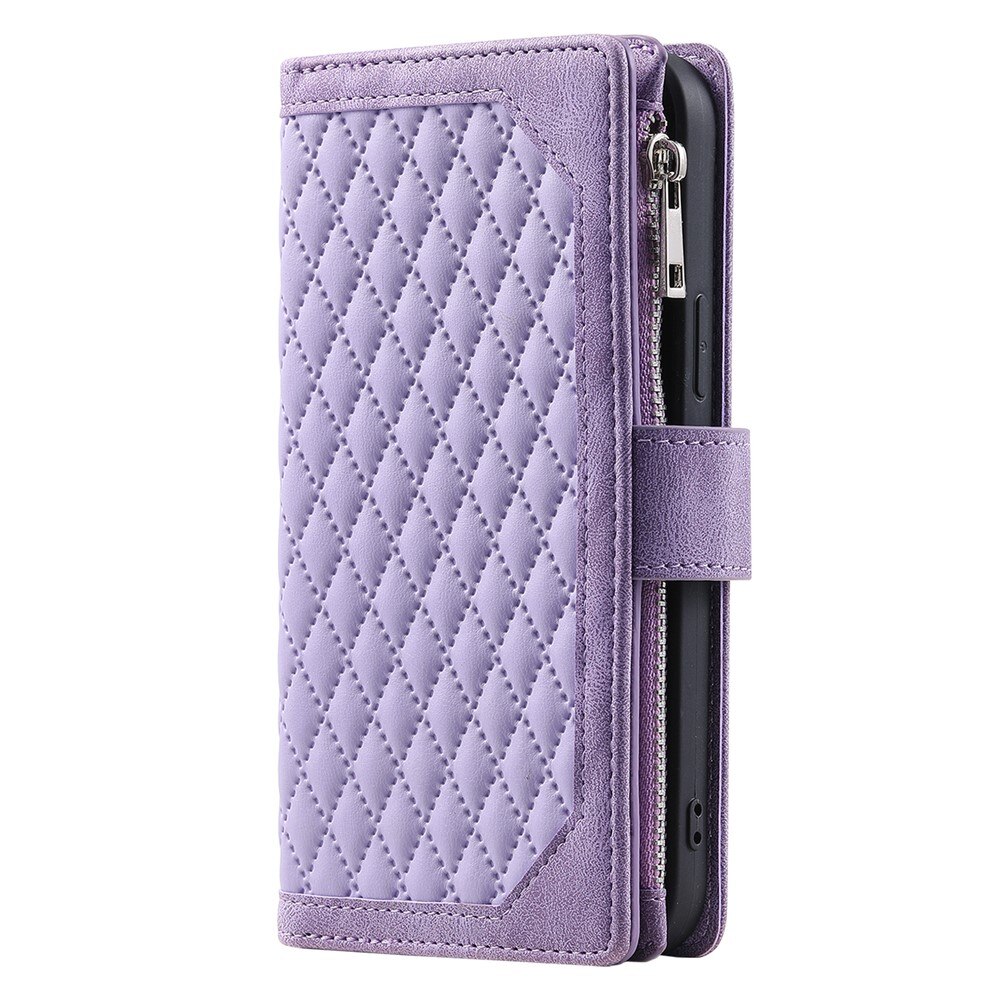 Pung Taske iPhone 17 Quilted Lilla