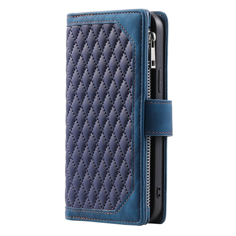 Pung Taske iPhone 17 Quilted Blå