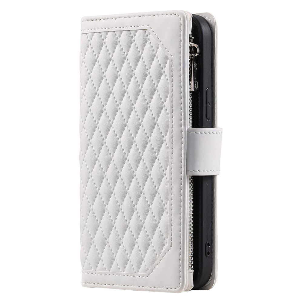 Pung Taske iPhone 17 Quilted Hvid