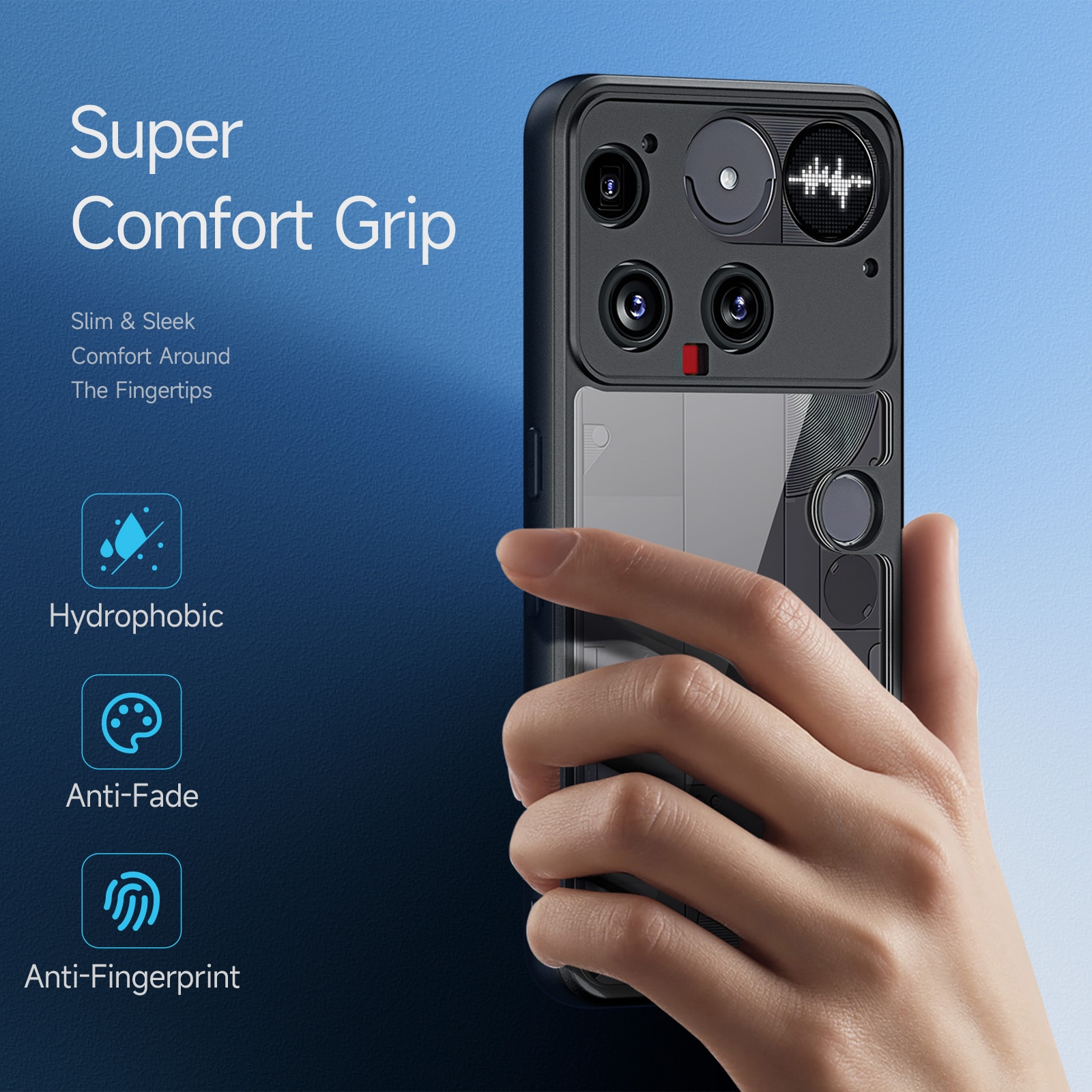 Aimo Series Cover Nothing Phone 3 gennemsigtig