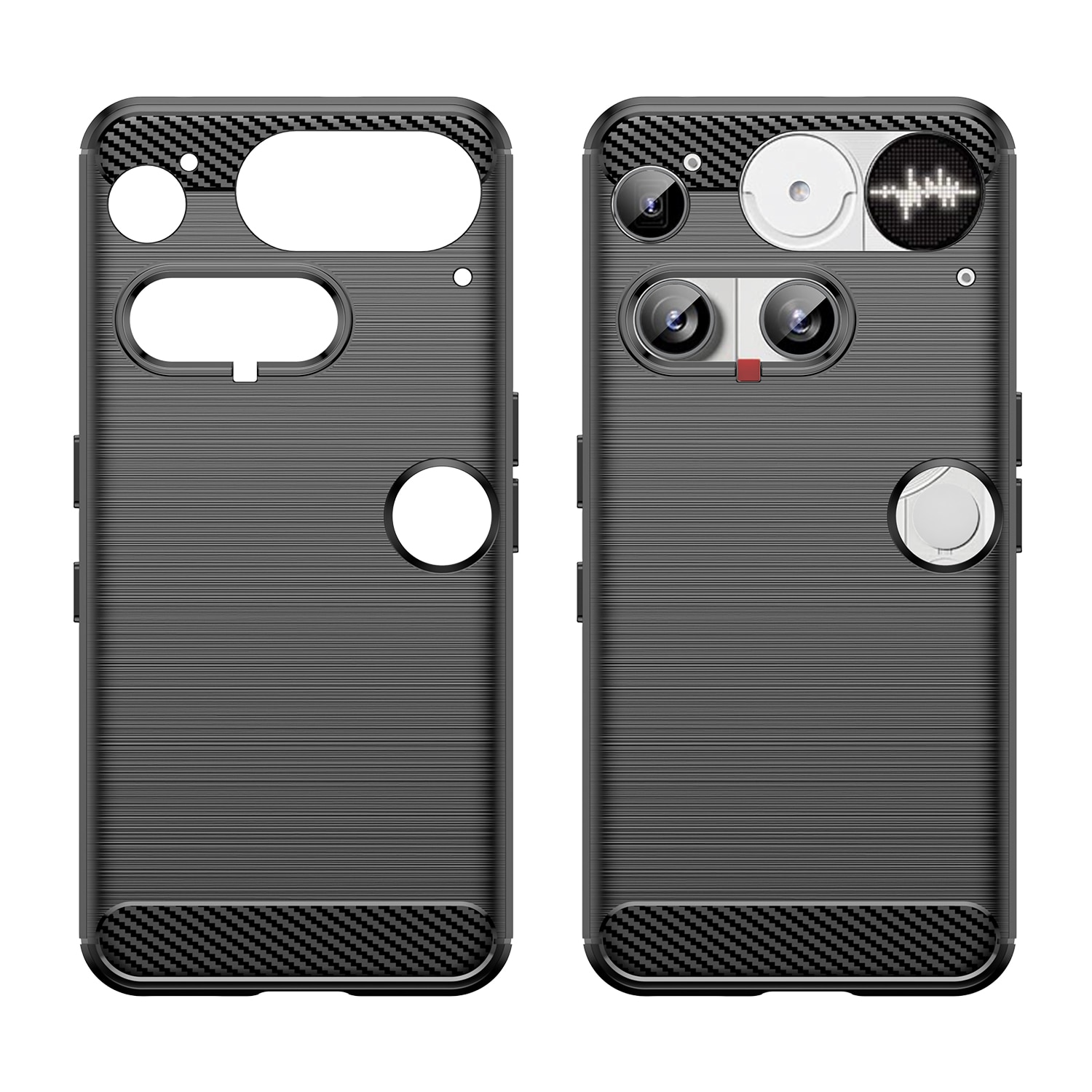 Nothing Phone 3 Cover TPU Brushed Sort