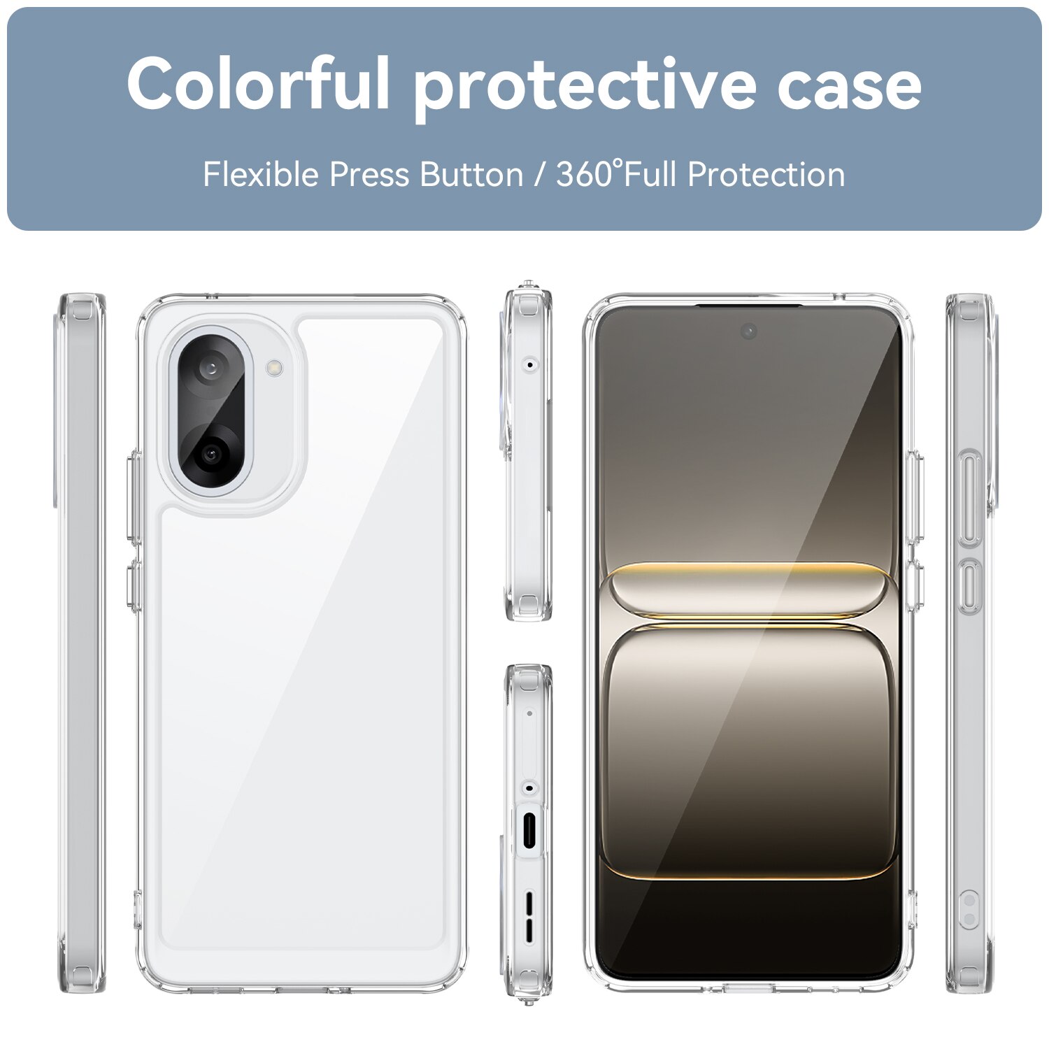 Hybridcover  OnePlus Nord CE5 Gennemsigtig