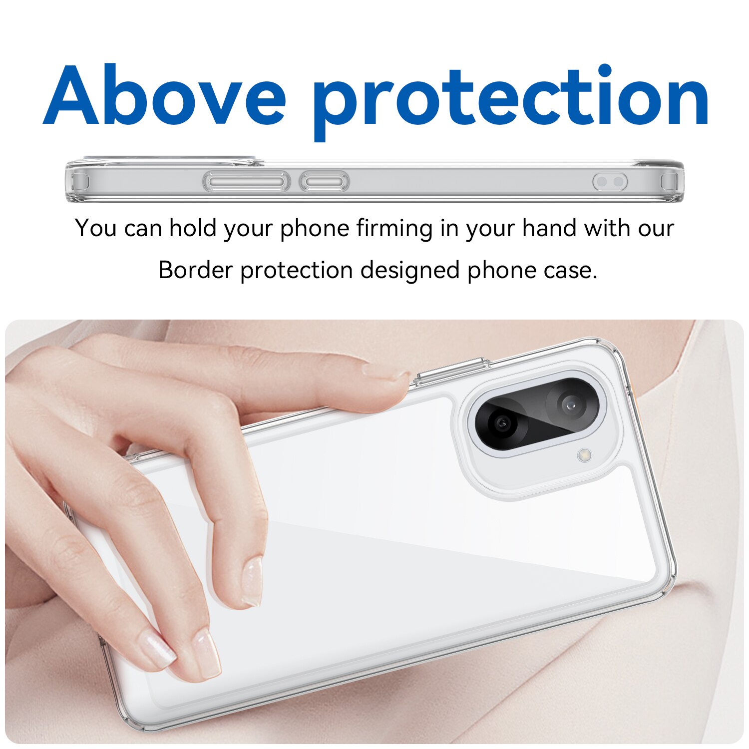 Hybridcover  OnePlus Nord CE5 Gennemsigtig