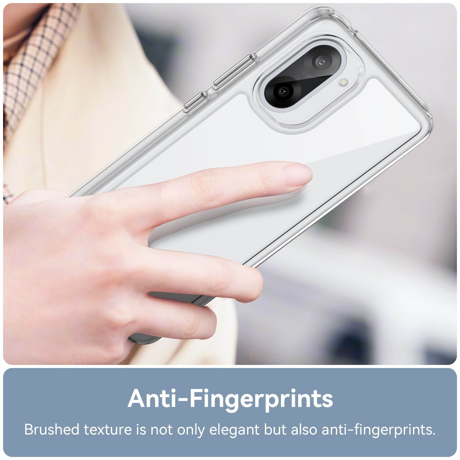 Hybridcover  OnePlus Nord CE5 Gennemsigtig
