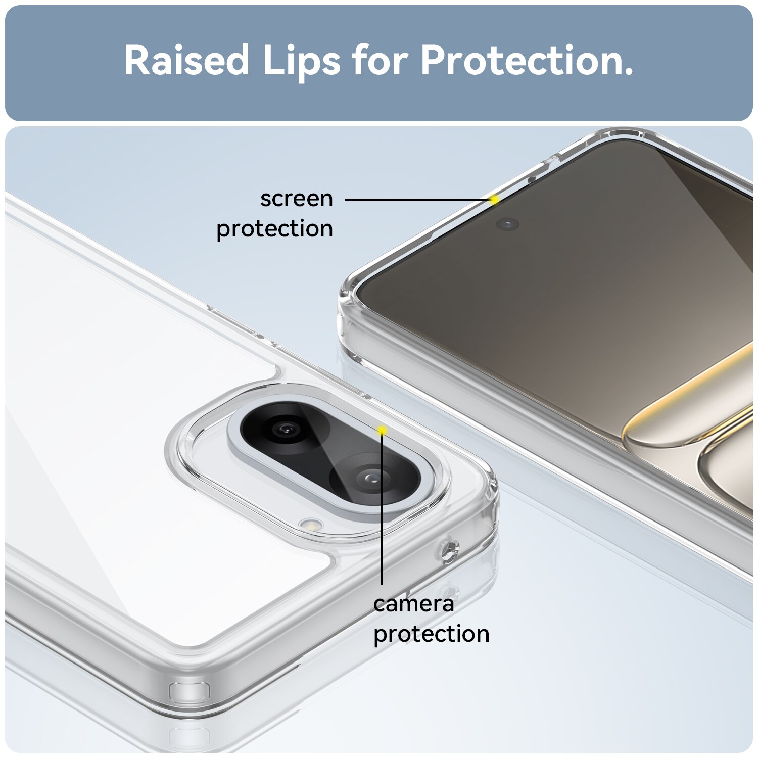Hybridcover  OnePlus Nord CE5 Gennemsigtig