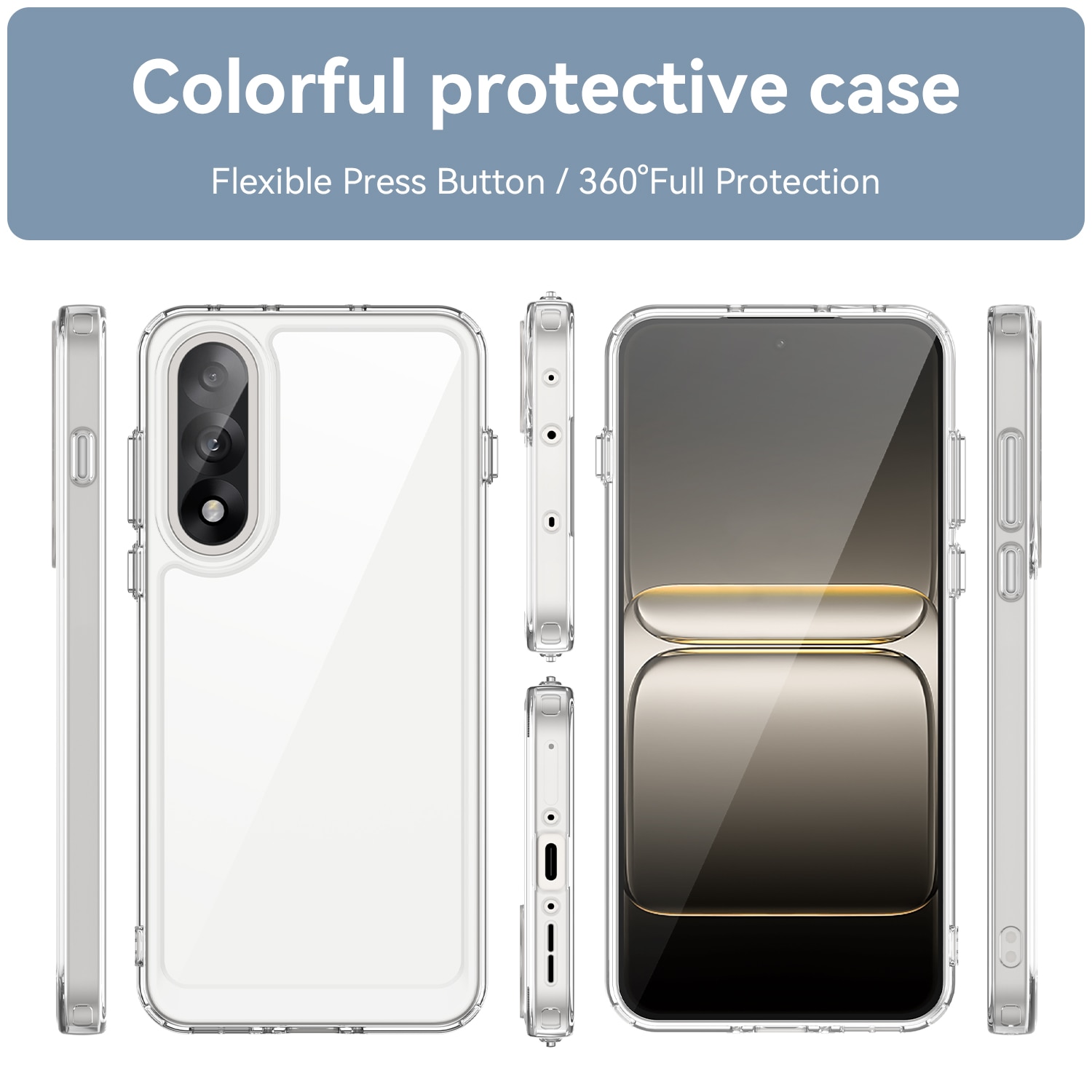 Hybridcover  OnePlus Nord 5 Gennemsigtig