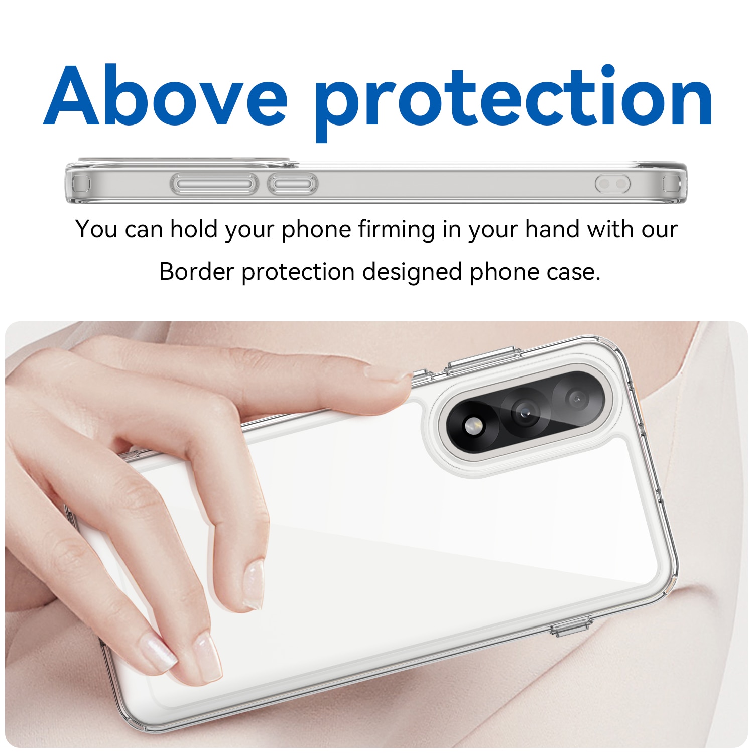 Hybridcover  OnePlus Nord 5 Gennemsigtig