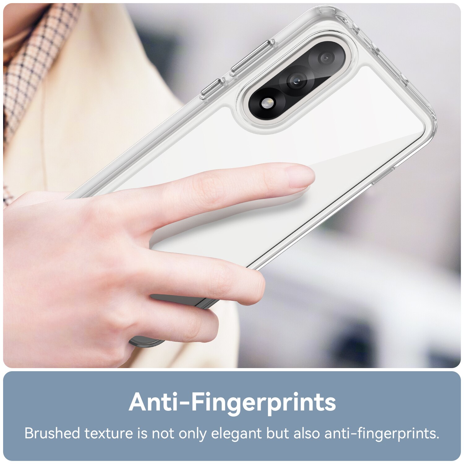 Hybridcover  OnePlus Nord 5 Gennemsigtig