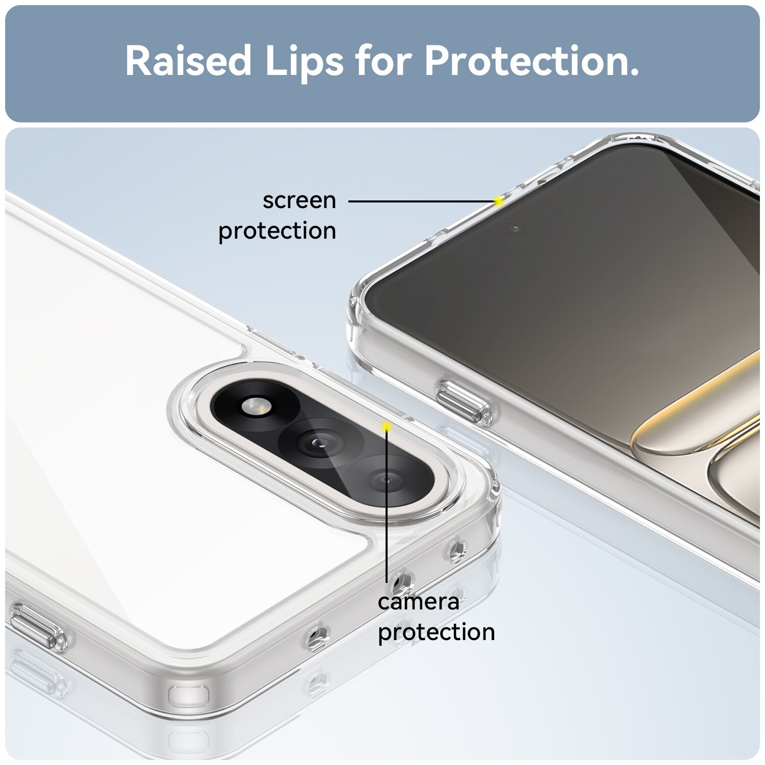 Hybridcover  OnePlus Nord 5 Gennemsigtig