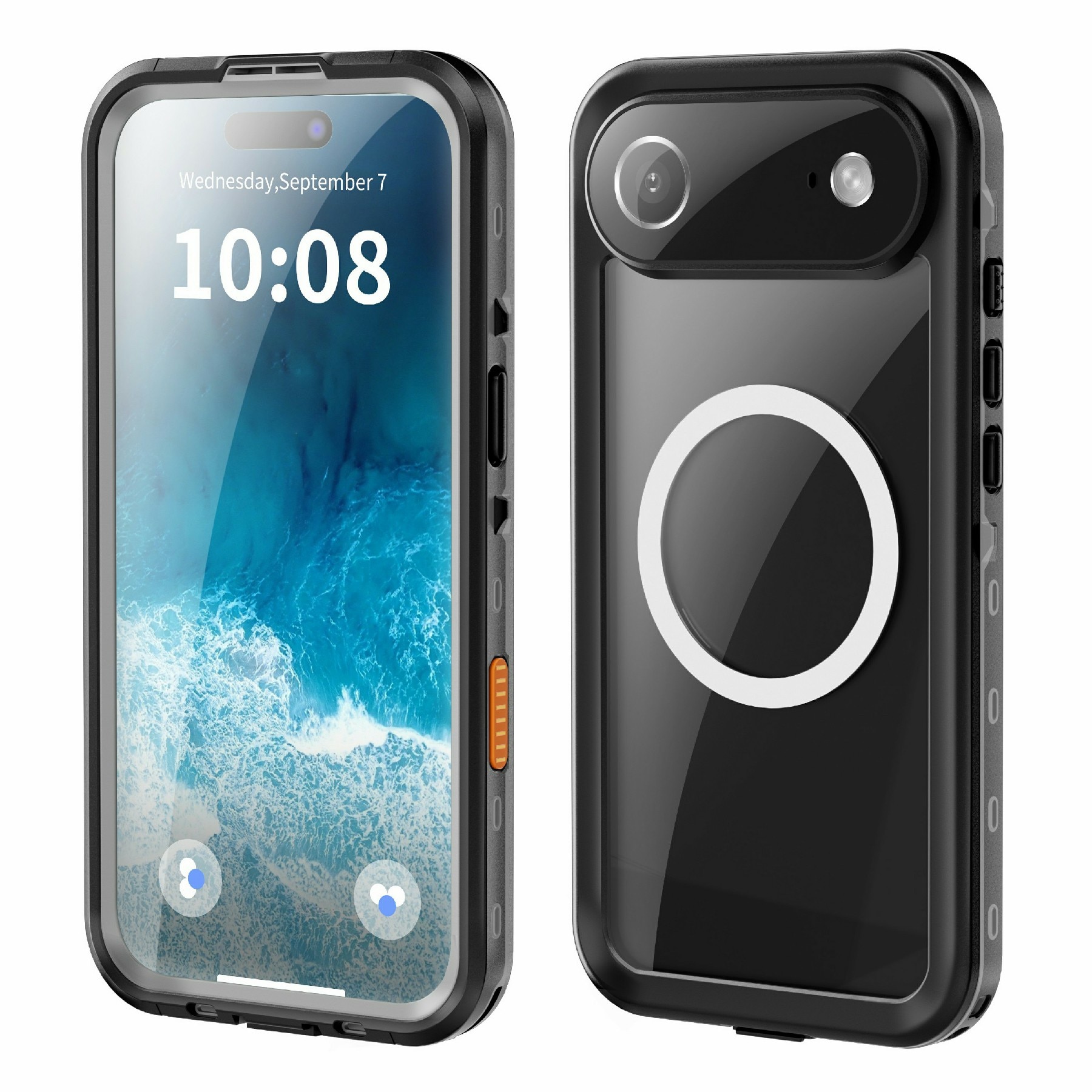 Vandtæt Cover iPhone 17 Air gennemsigtig