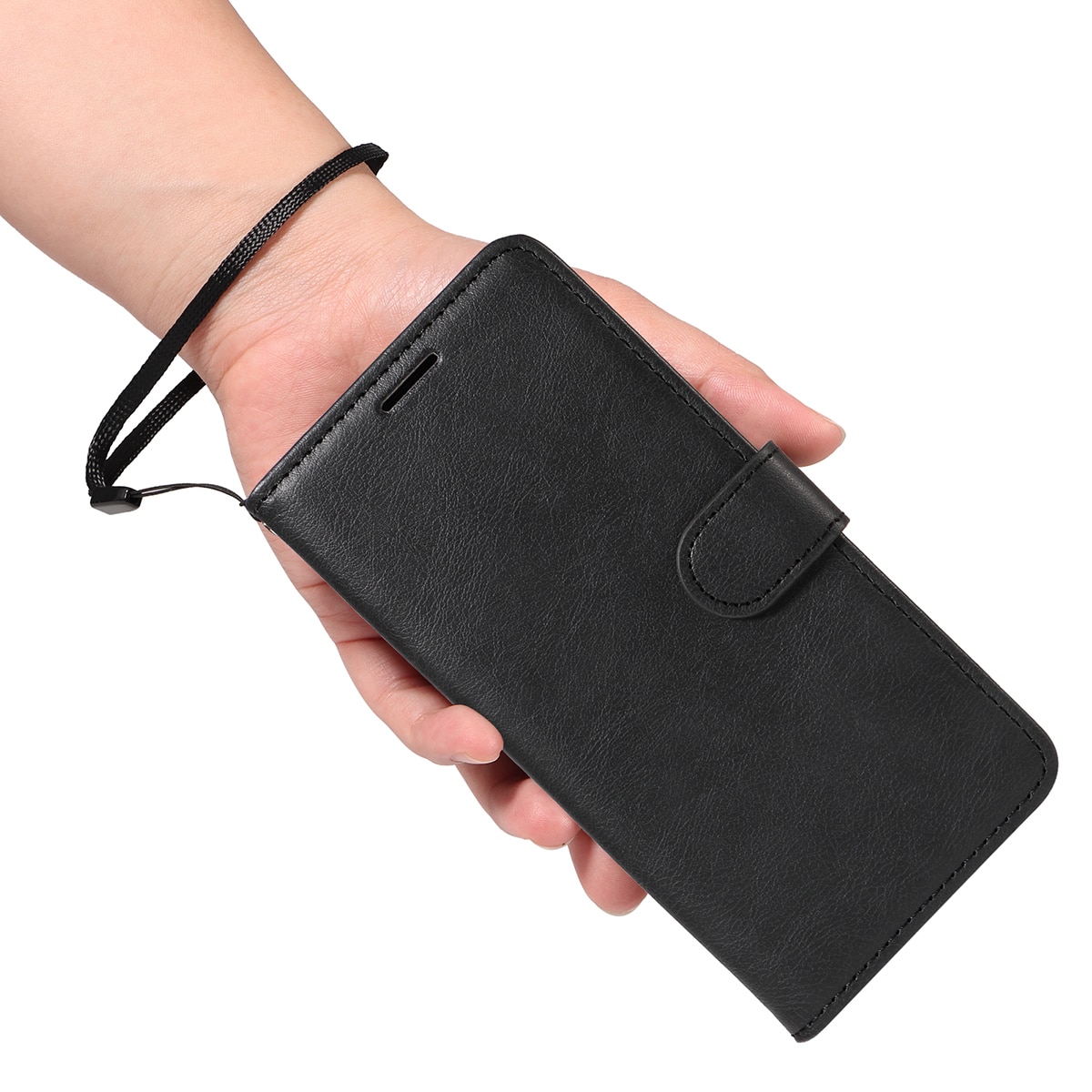 Tegnebogsetui Xiaomi Redmi 15C sort