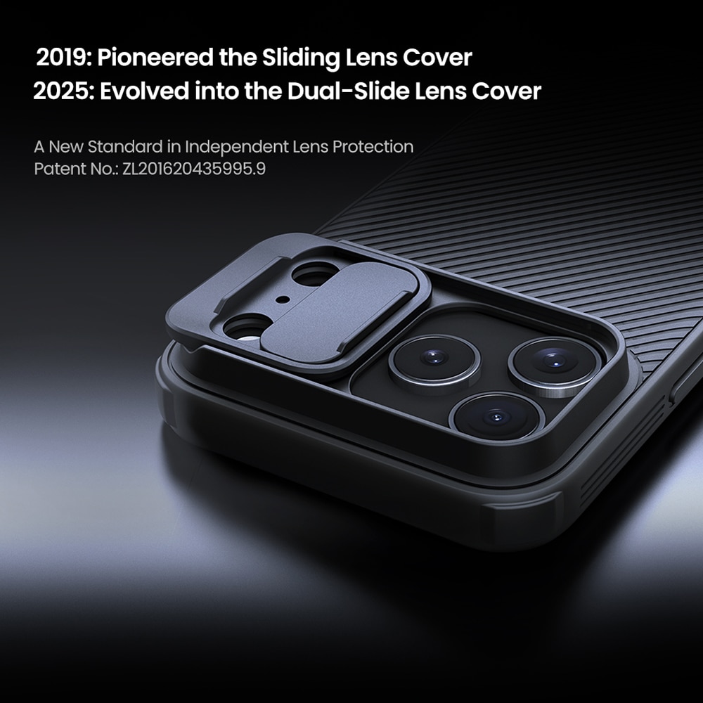 CamShield Cover iPhone 17 Pro Max Sort