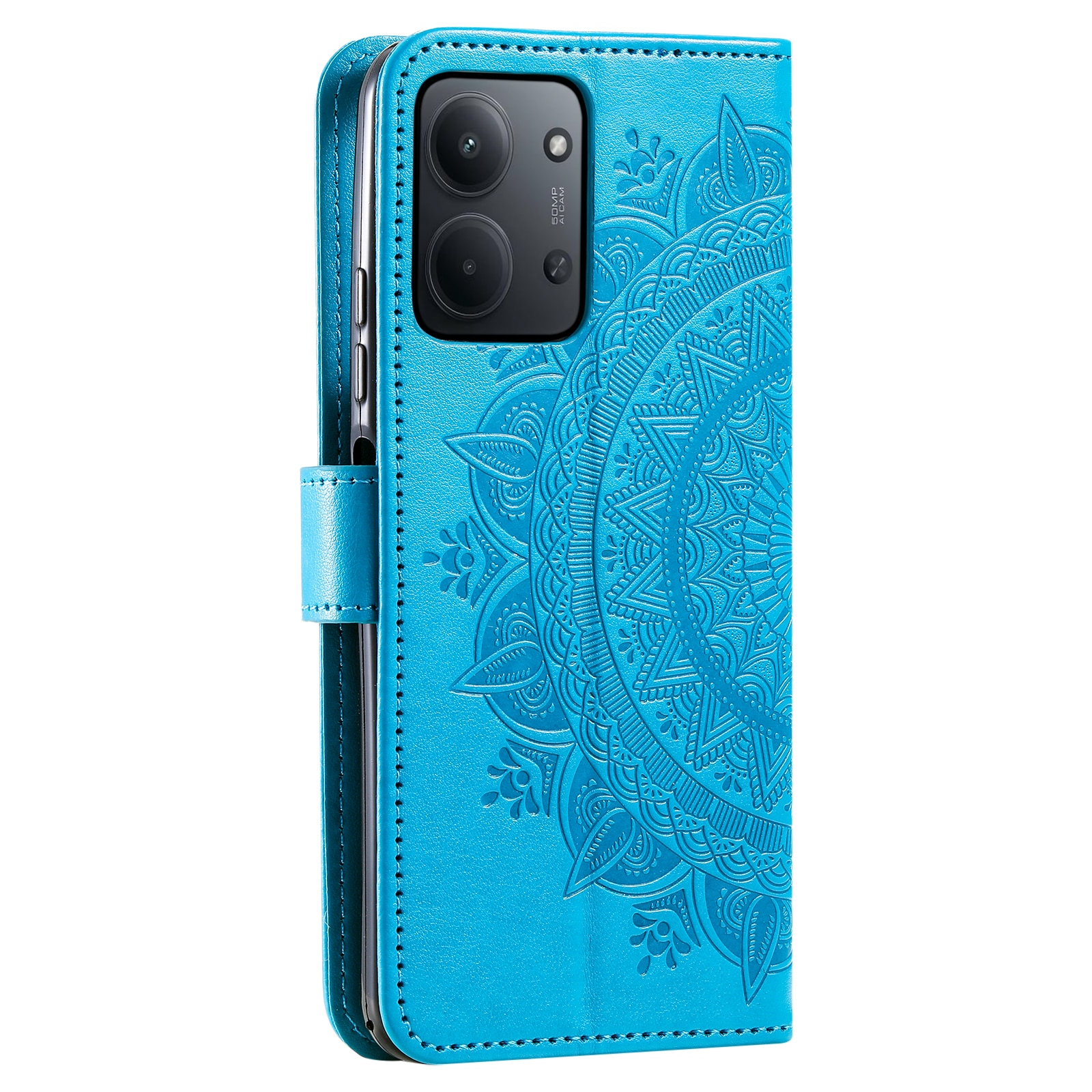 Læderetui Mandala Xiaomi Redmi 15C Blå
