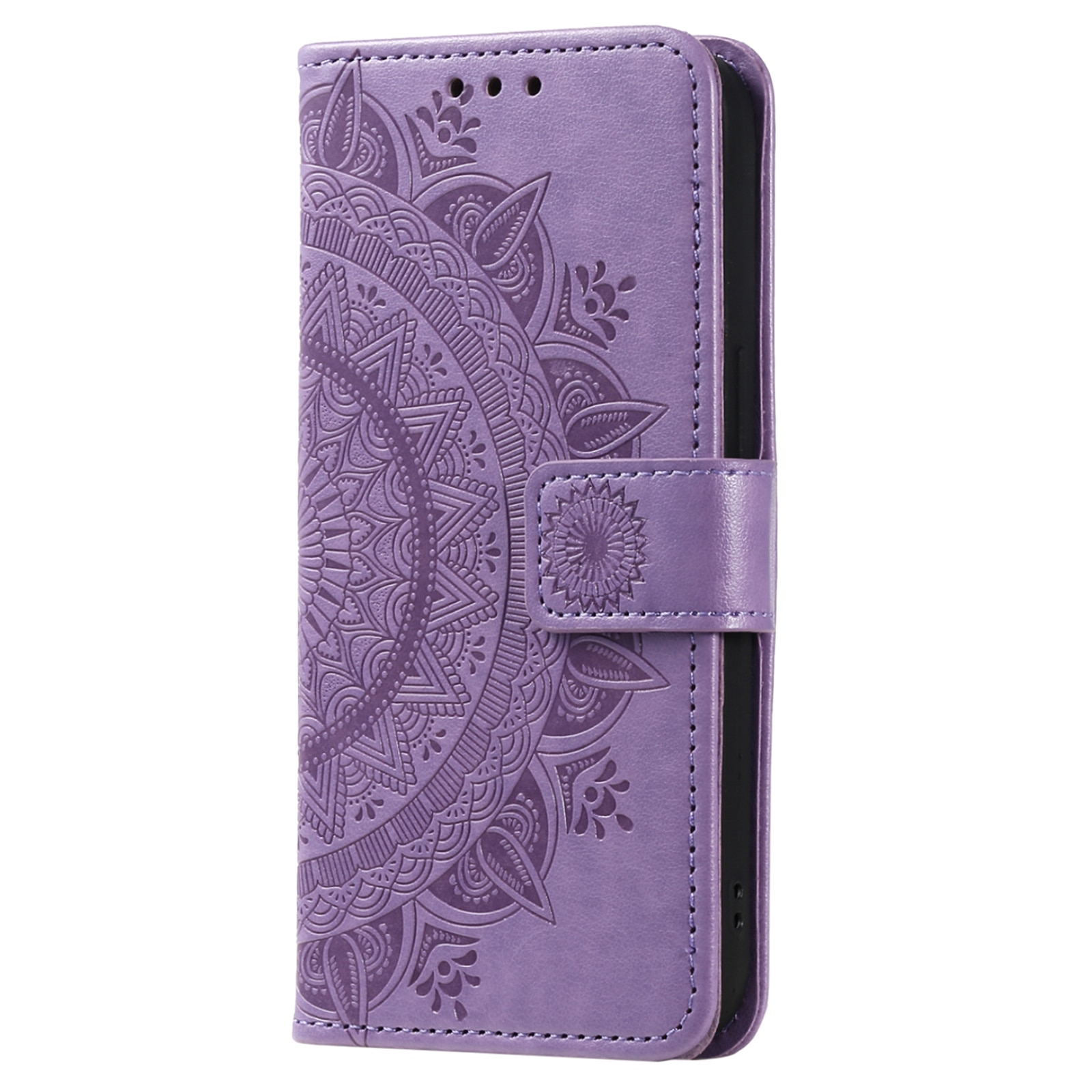 Læderetui Mandala Xiaomi Redmi 15C Lilla