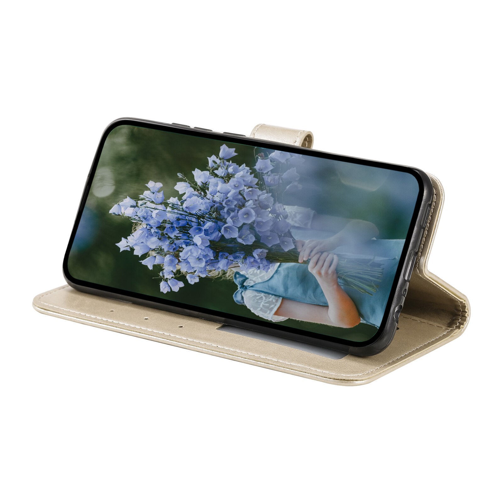 Læderetui Mandala Xiaomi Redmi 15C Guld