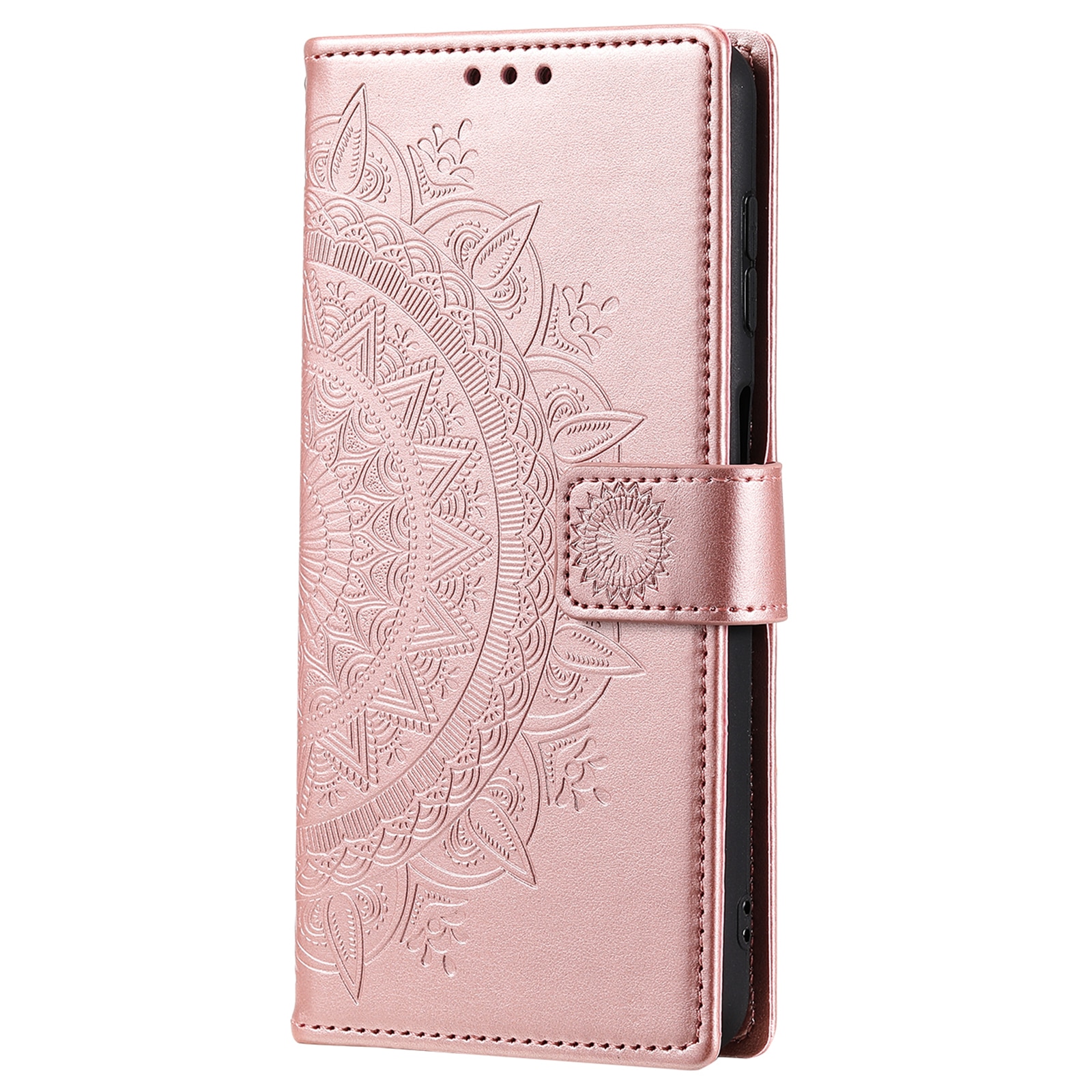 Læderetui Mandala Xiaomi Redmi 15C Rose guld
