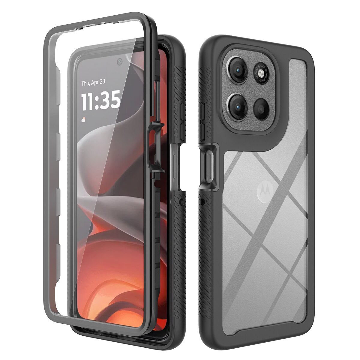 Full Protection Case Motorola Moto G86 Sort