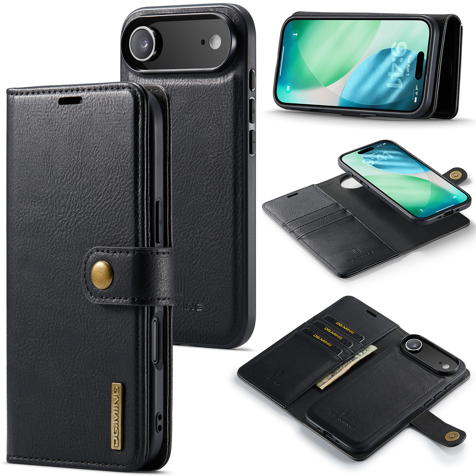 Magnet Wallet iPhone 17 Air Black