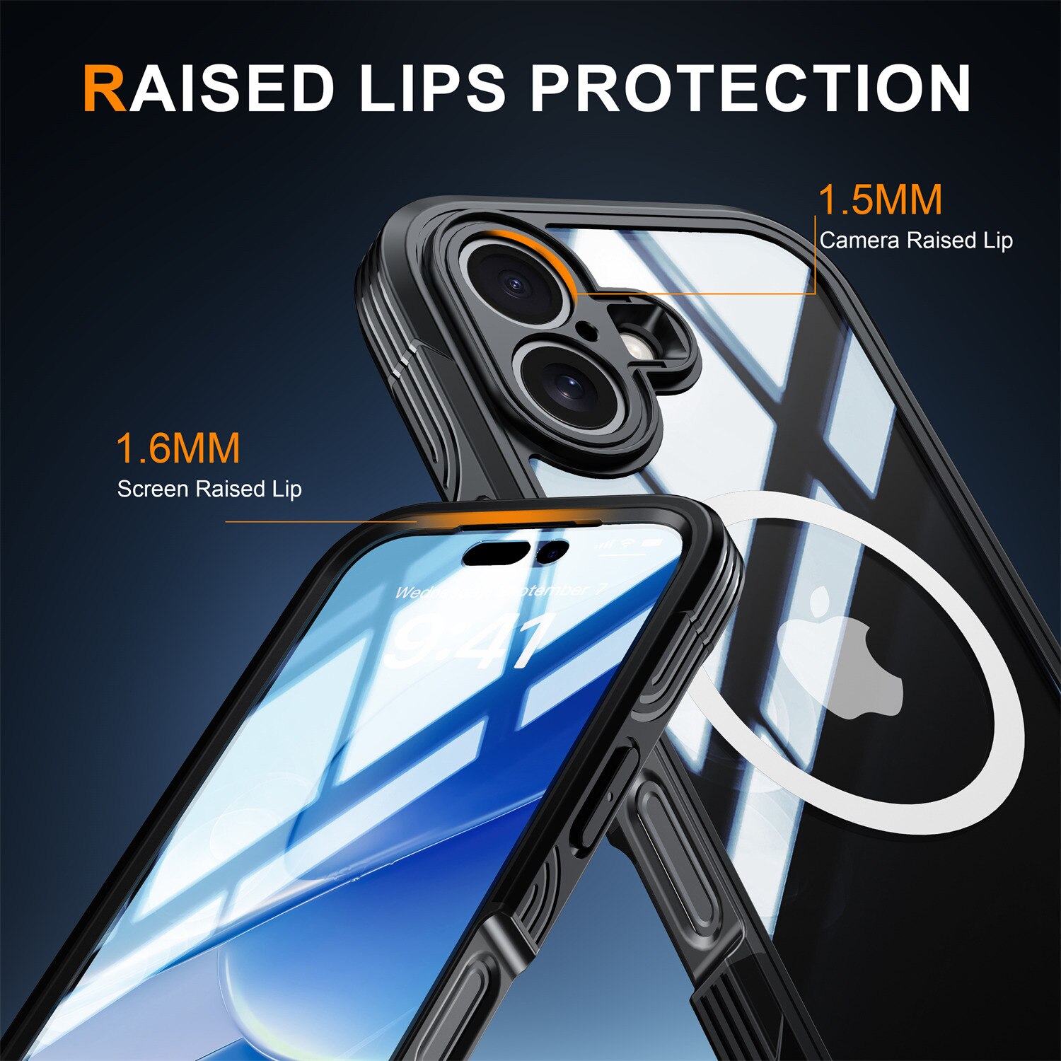 Premium Full Protection Case iPhone 17 Black