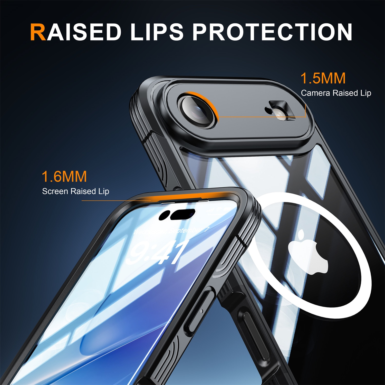 Premium Full Protection Case iPhone 17 Air Black