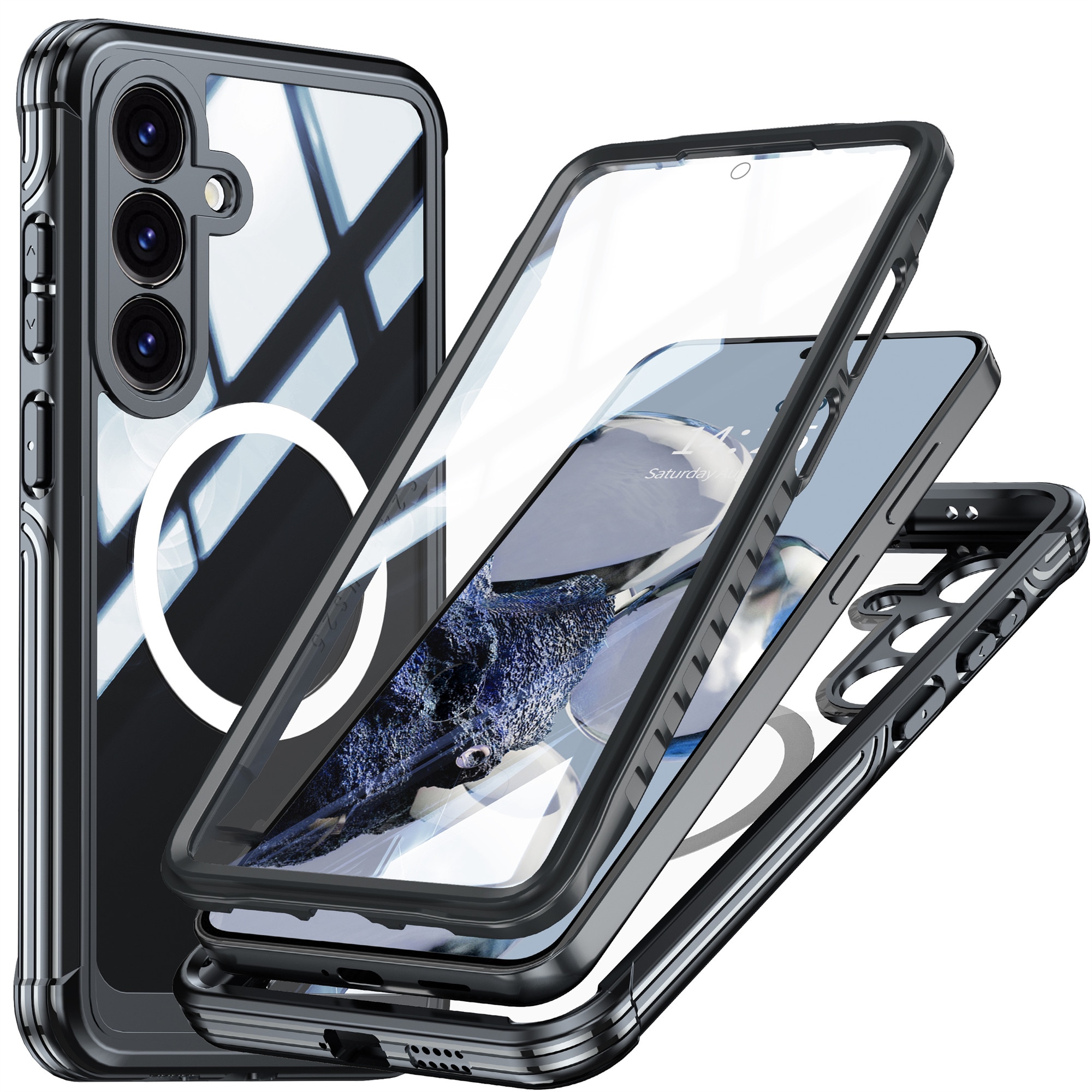 Premium Full Protection Case Samsung Galaxy S25 FE Black