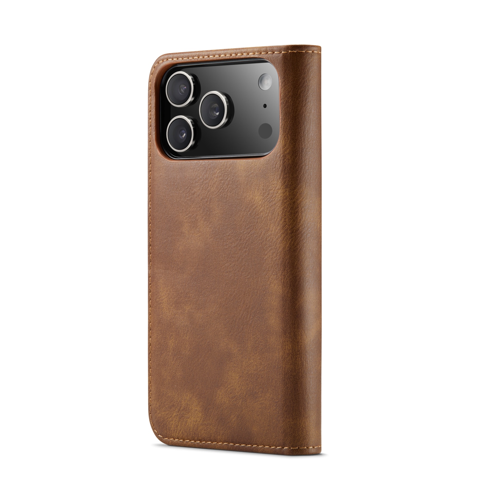Magnet Wallet iPhone 17 Pro Max Cognac