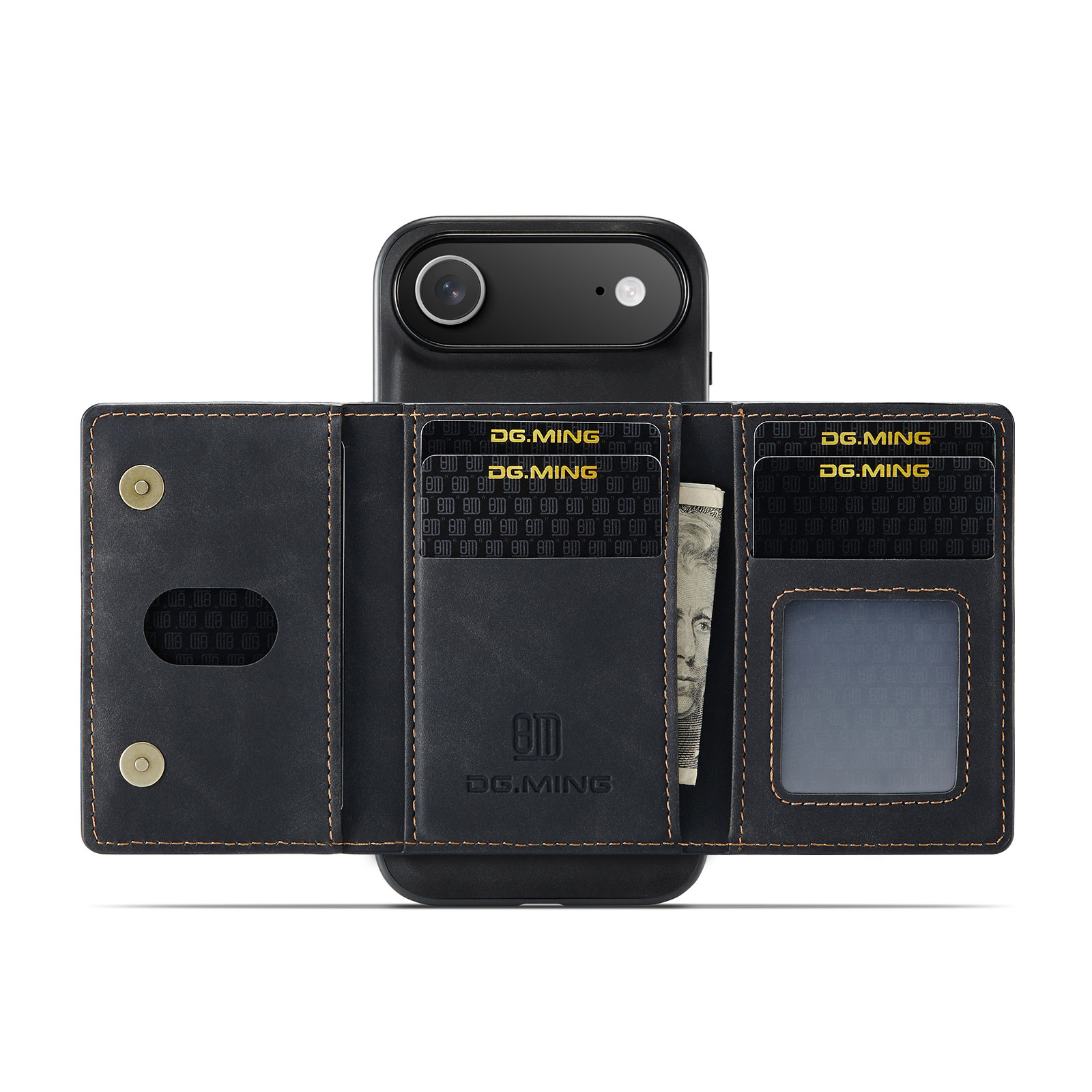 Magnetic Card Slot Case iPhone 17 Air Sort