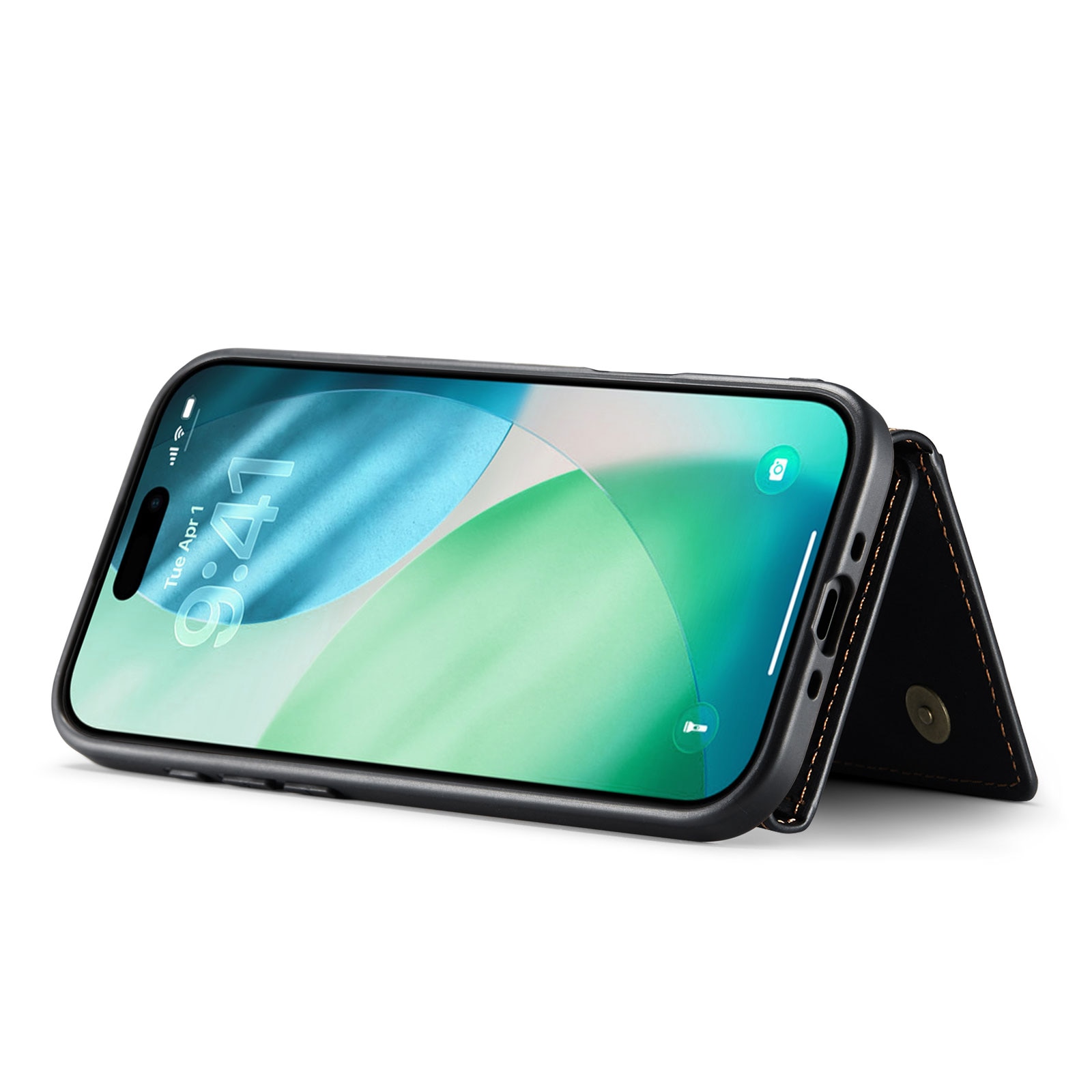 Magnetic Card Slot Case iPhone 17 Air Sort
