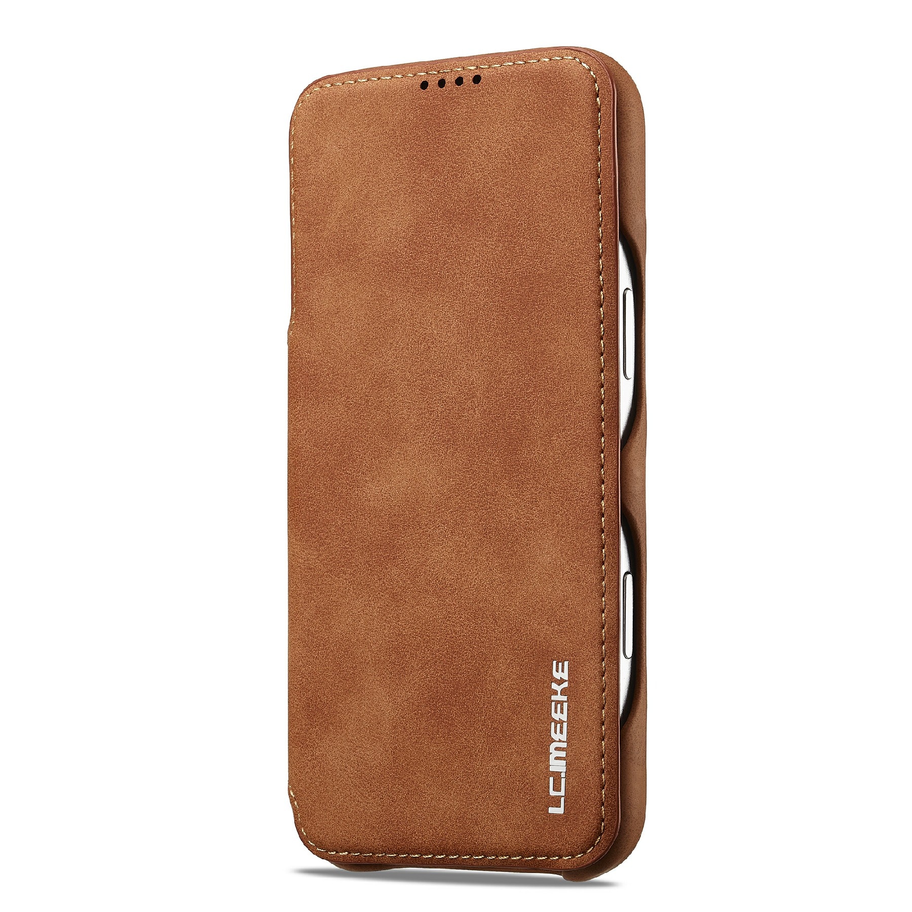 Slim Tegnebogsetui iPhone 17 Pro Cognac