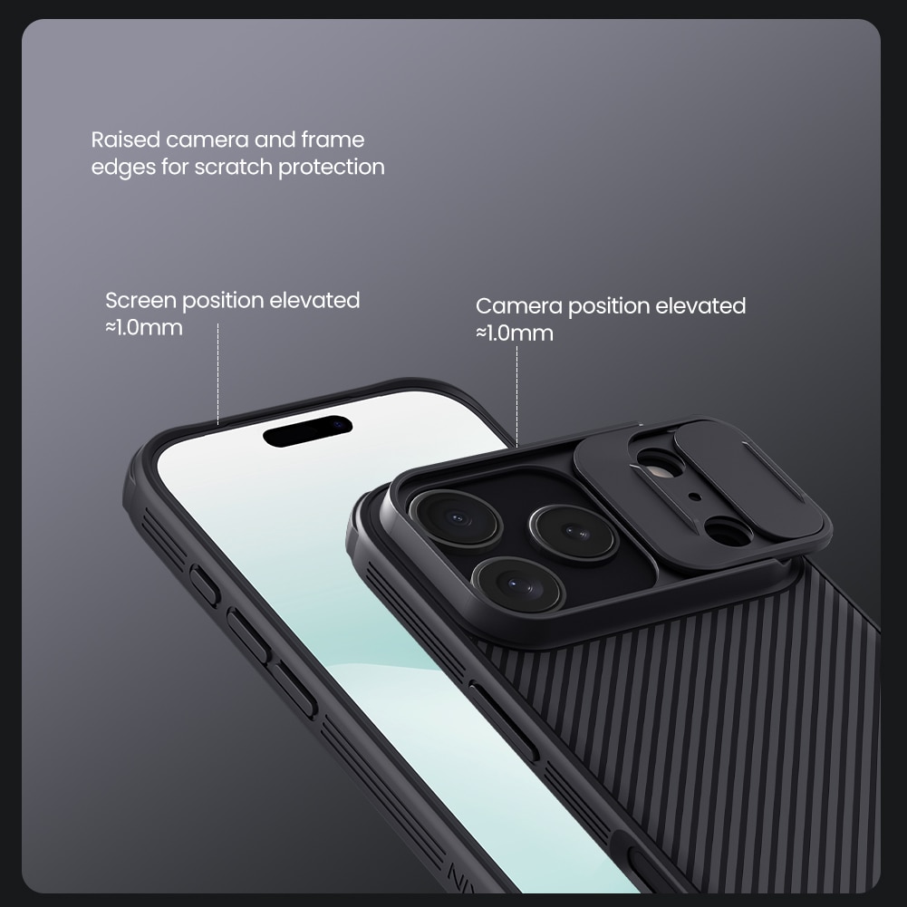 CamShield Cover MagSafe iPhone 17 Pro Sort