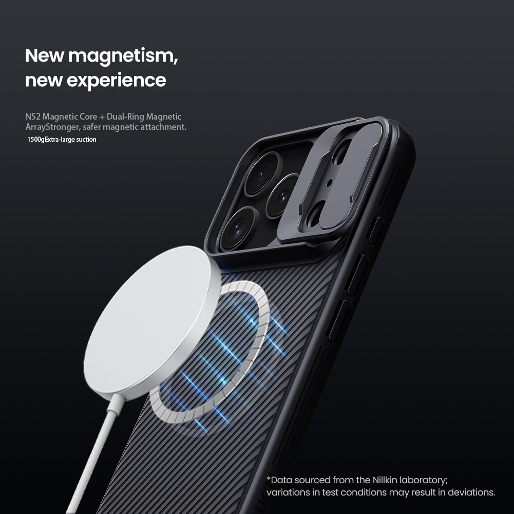 CamShield Cover MagSafe iPhone 17 Pro Sort