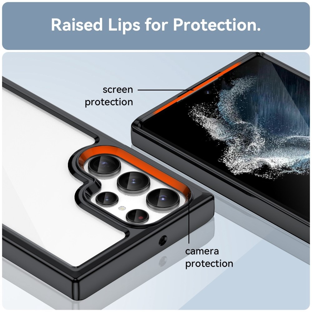 Hybridcover Samsung Galaxy S23 Ultra gennemsigtig