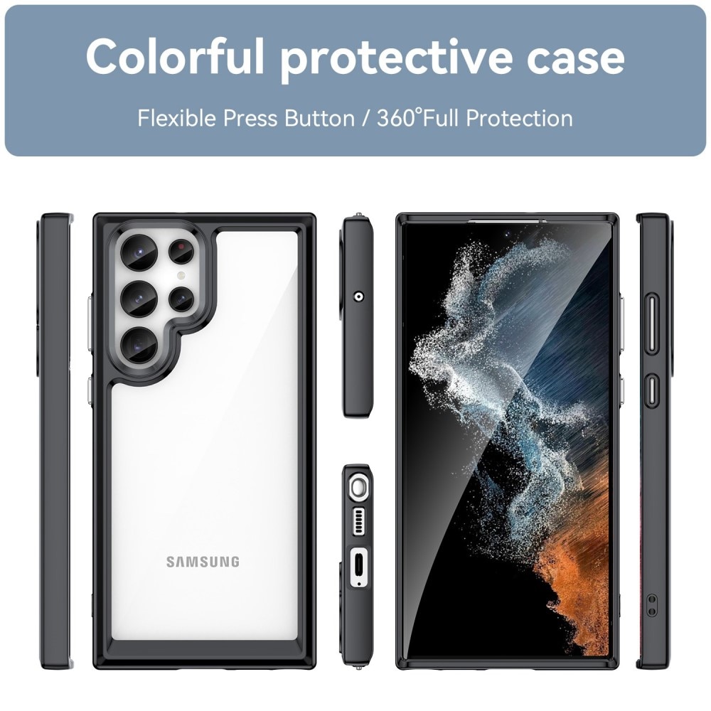 Hybridcover Samsung Galaxy S23 Ultra gennemsigtig