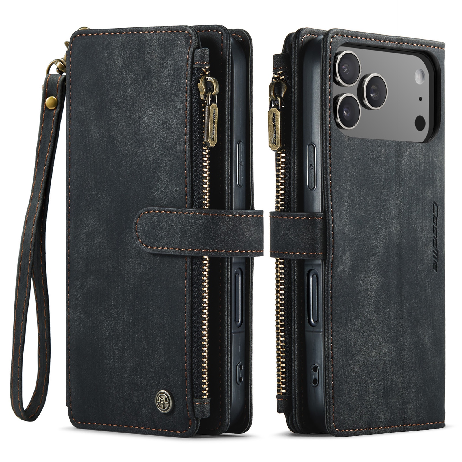 Multi-slot Mobiltaske iPhone 17 Pro Grå