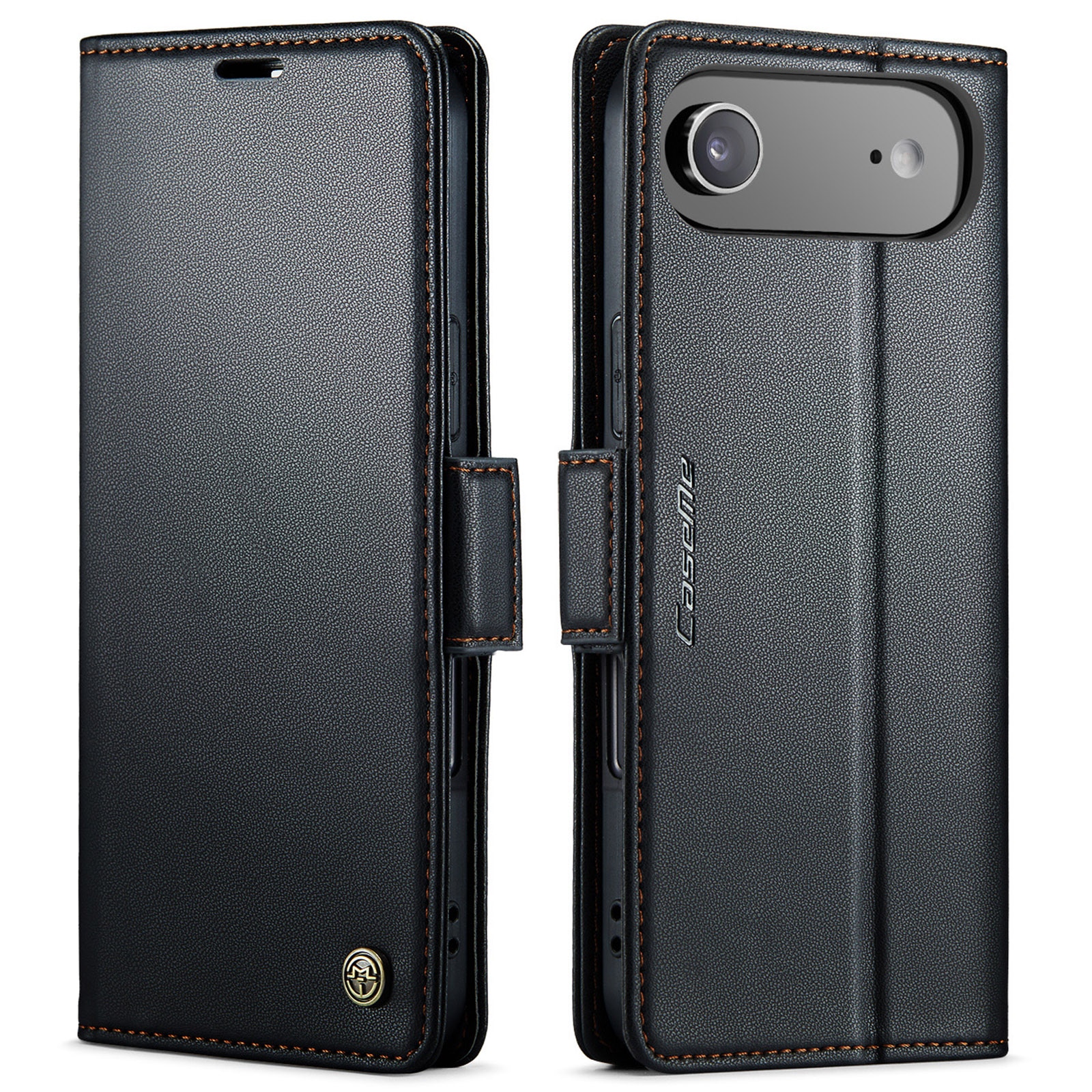 RFID blocking Slim Pung Etui iPhone 17 Air Sort