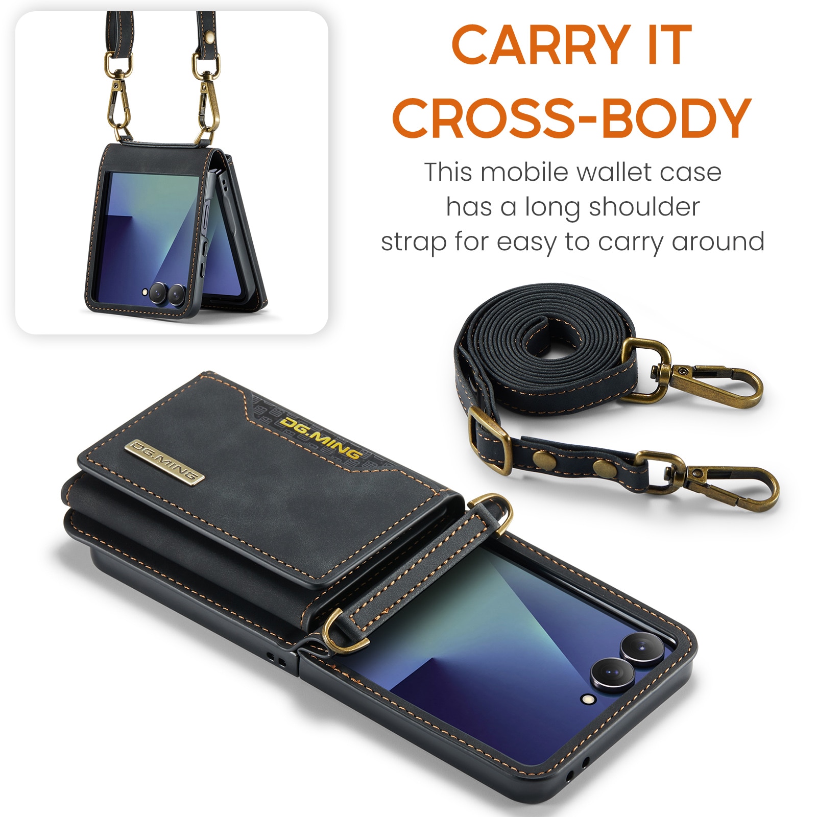Card Slot Case Samsung Galaxy Z Flip 7 Sort